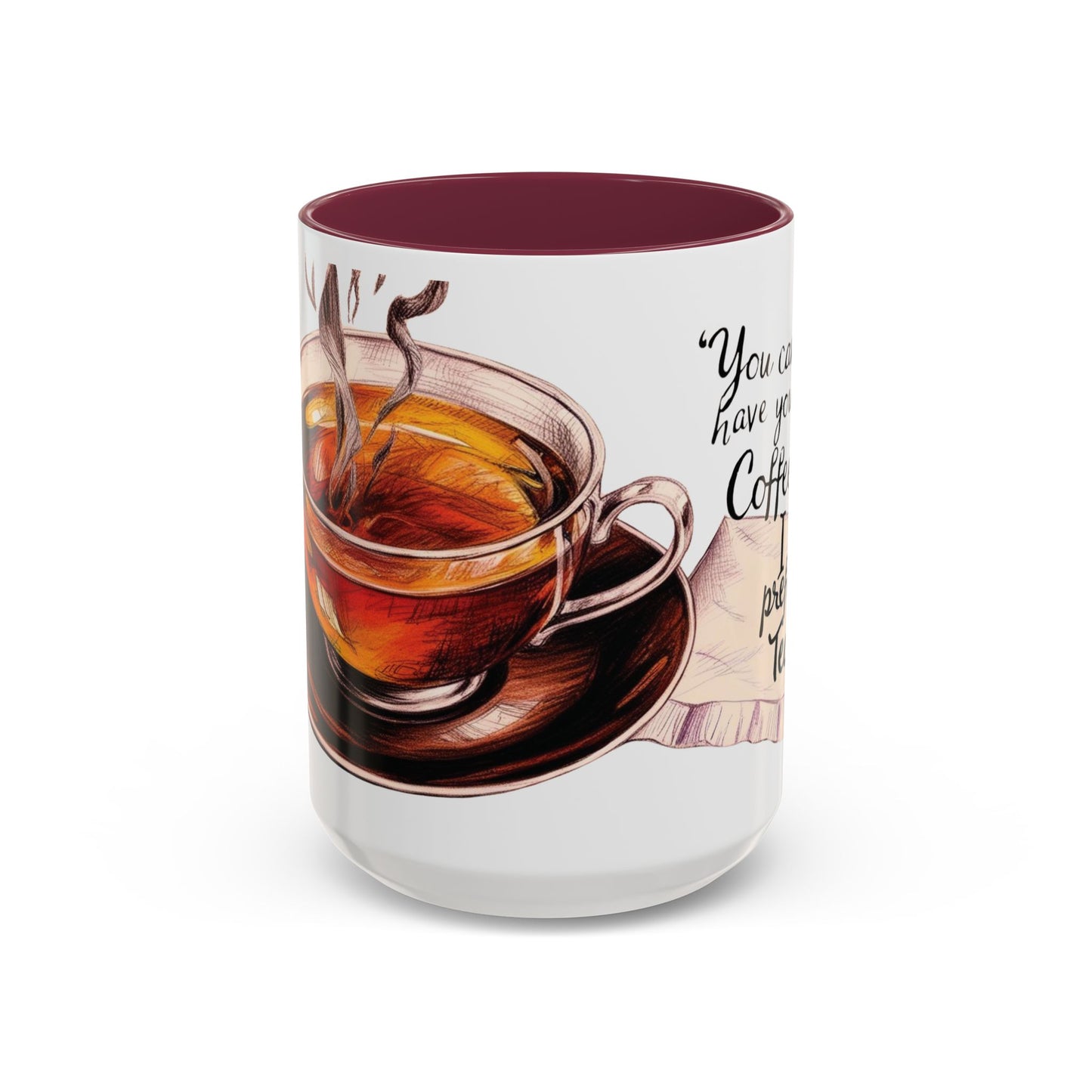 You can have your coffee, I prefer Tea. Colorful Coffee & Tea Mugs - Perfect for Cozy Moments