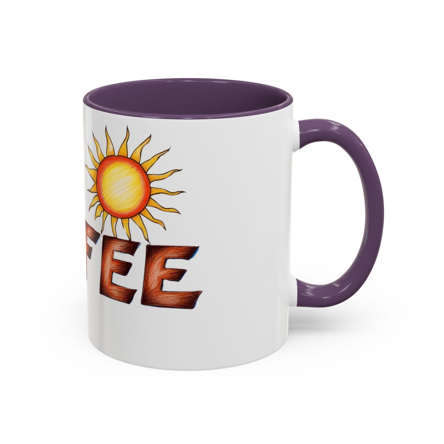 Sunny Coffee Accent Mug - 11oz & 15oz - Perfect Gift for Coffee Lovers