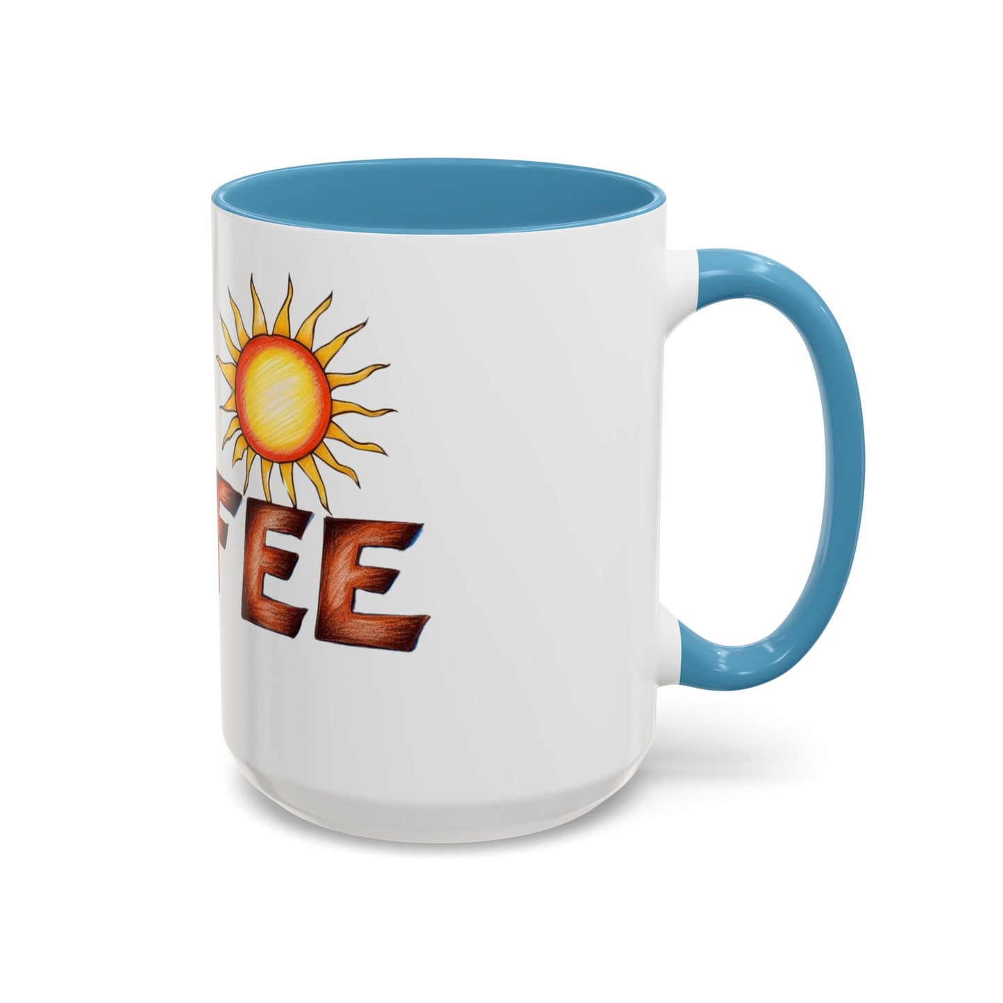 Sunny Coffee Accent Mug - 11oz & 15oz - Perfect Gift for Coffee Lovers
