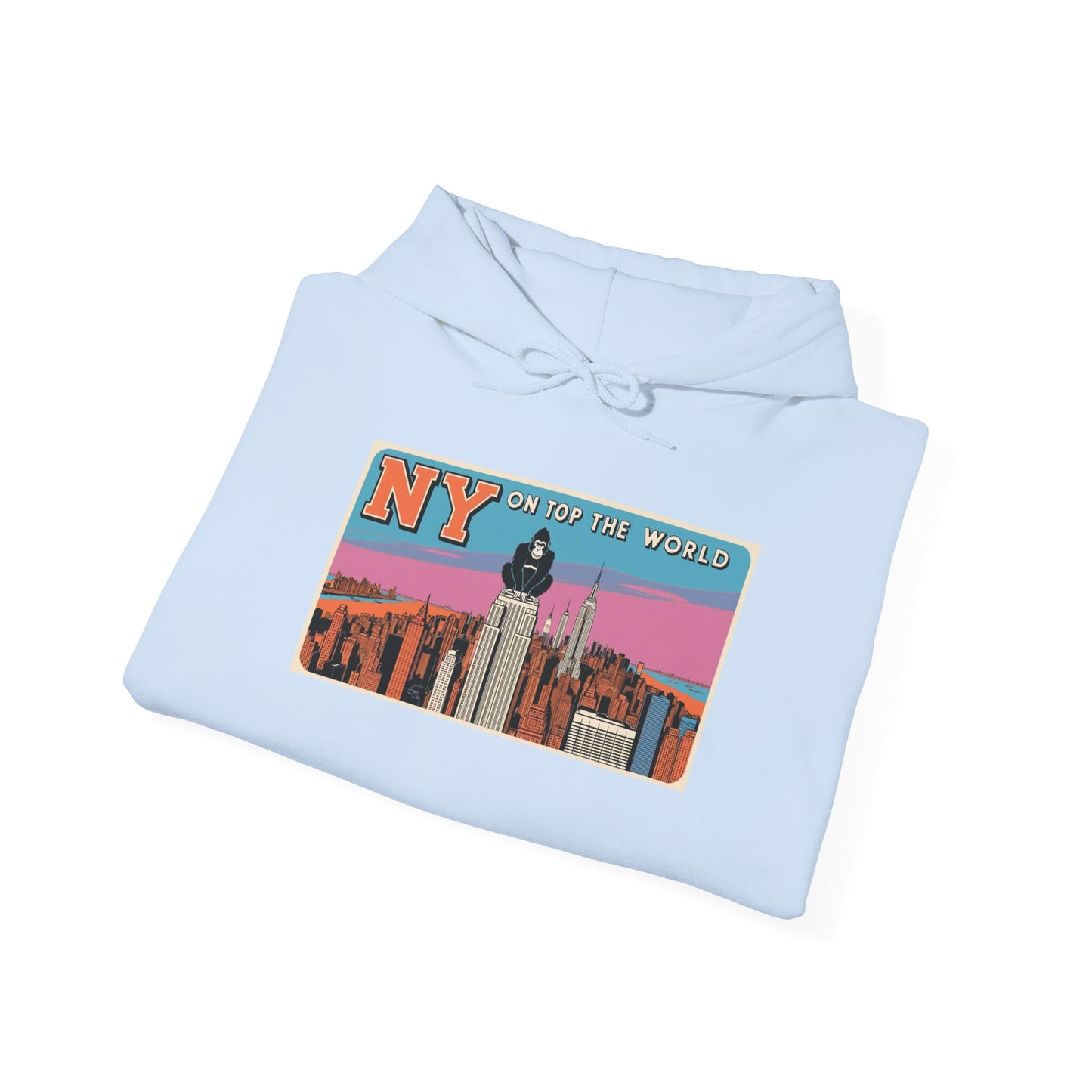NY Skyline Unisex Heavy Blend™ Hoodie - Urban Style Sweatshirt