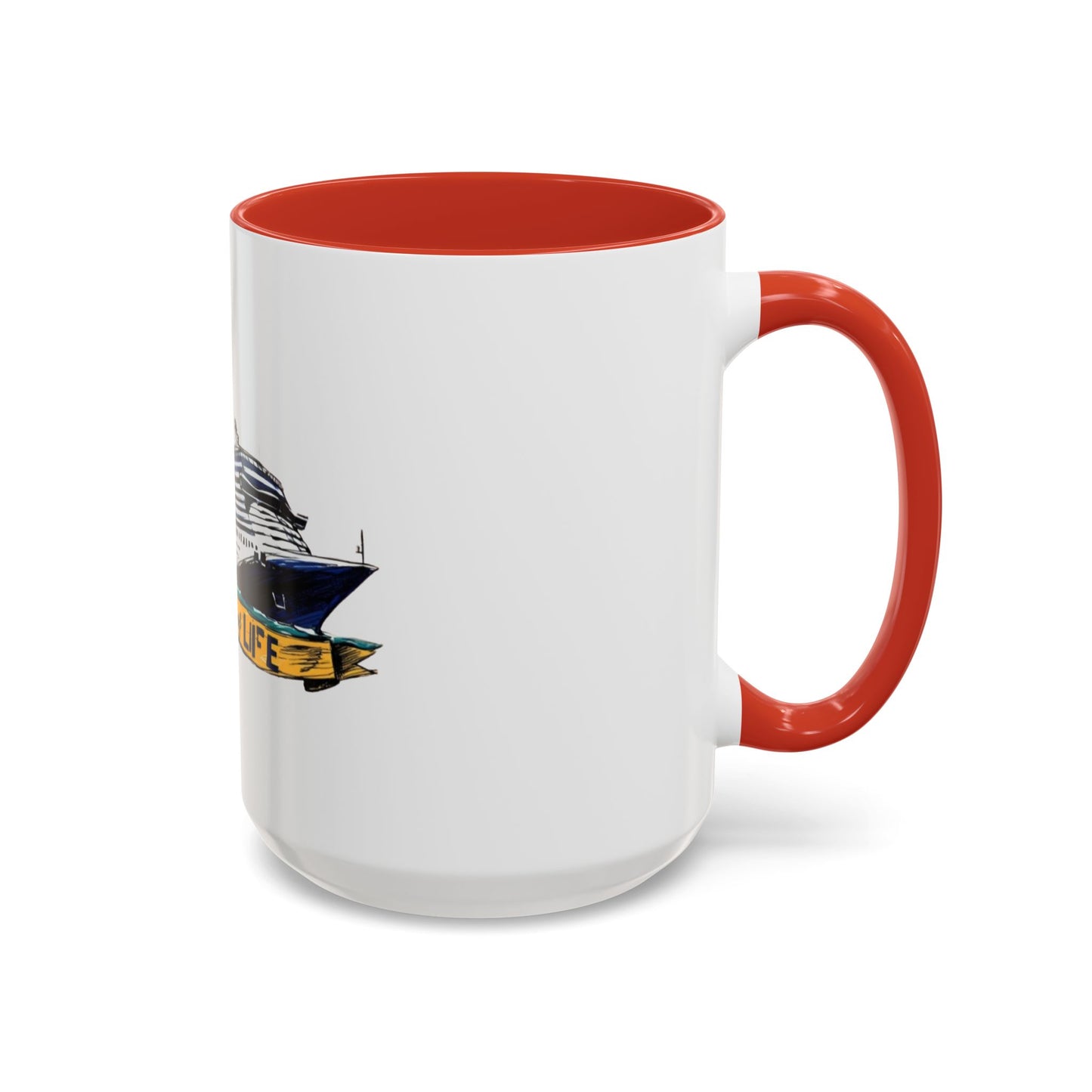 Cruising Lifestyle Accent Coffee Mug - Enjoy Your Journey with Style