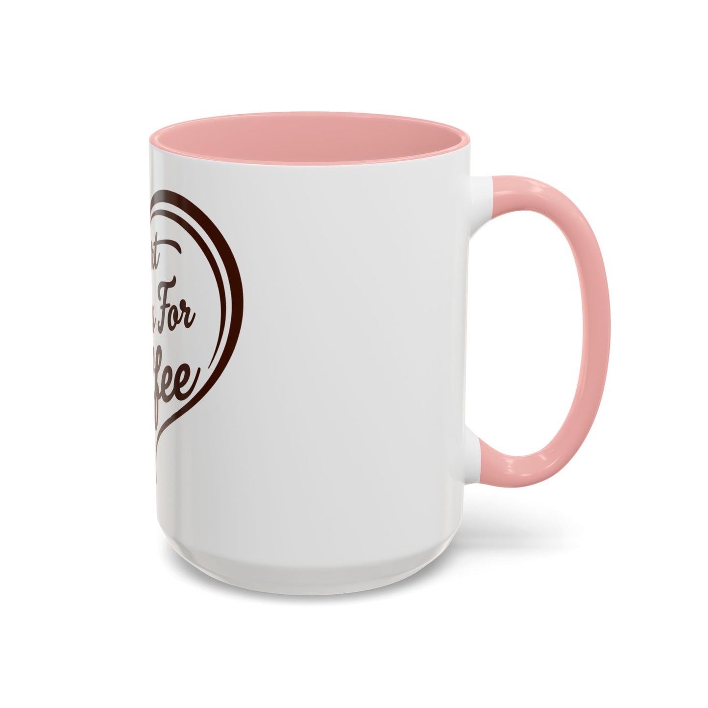 My Heart Beats For Coffee Accent Mug - 11oz & 15oz - Perfect for Coffee Lovers & Gift Giving