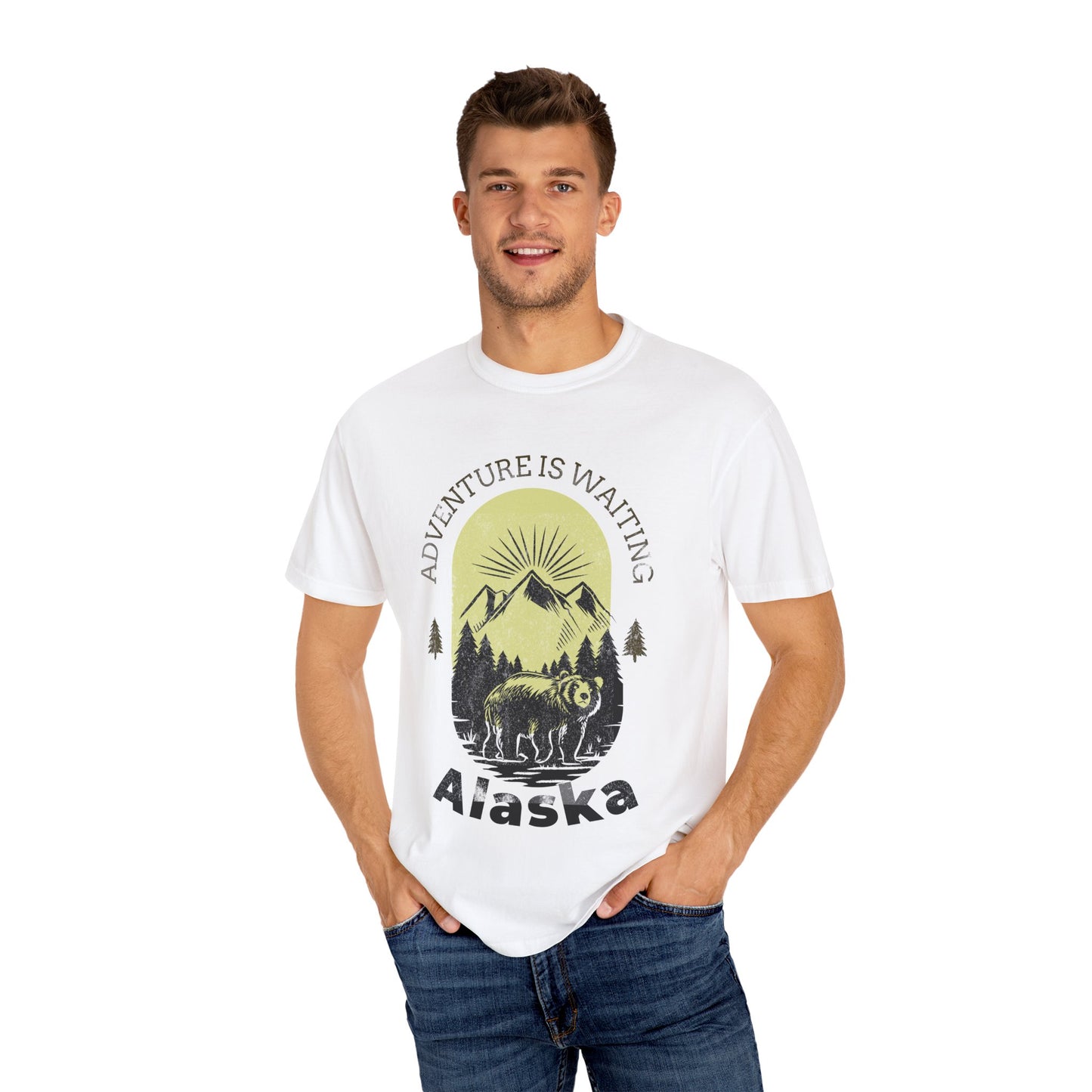Adventure Awaits Alaska T-Shirt for Nature Lovers