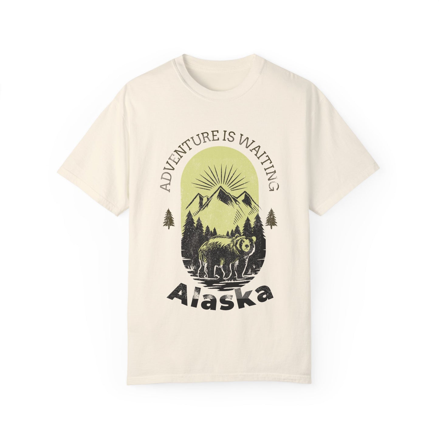 Adventure Awaits Alaska T-Shirt for Nature Lovers