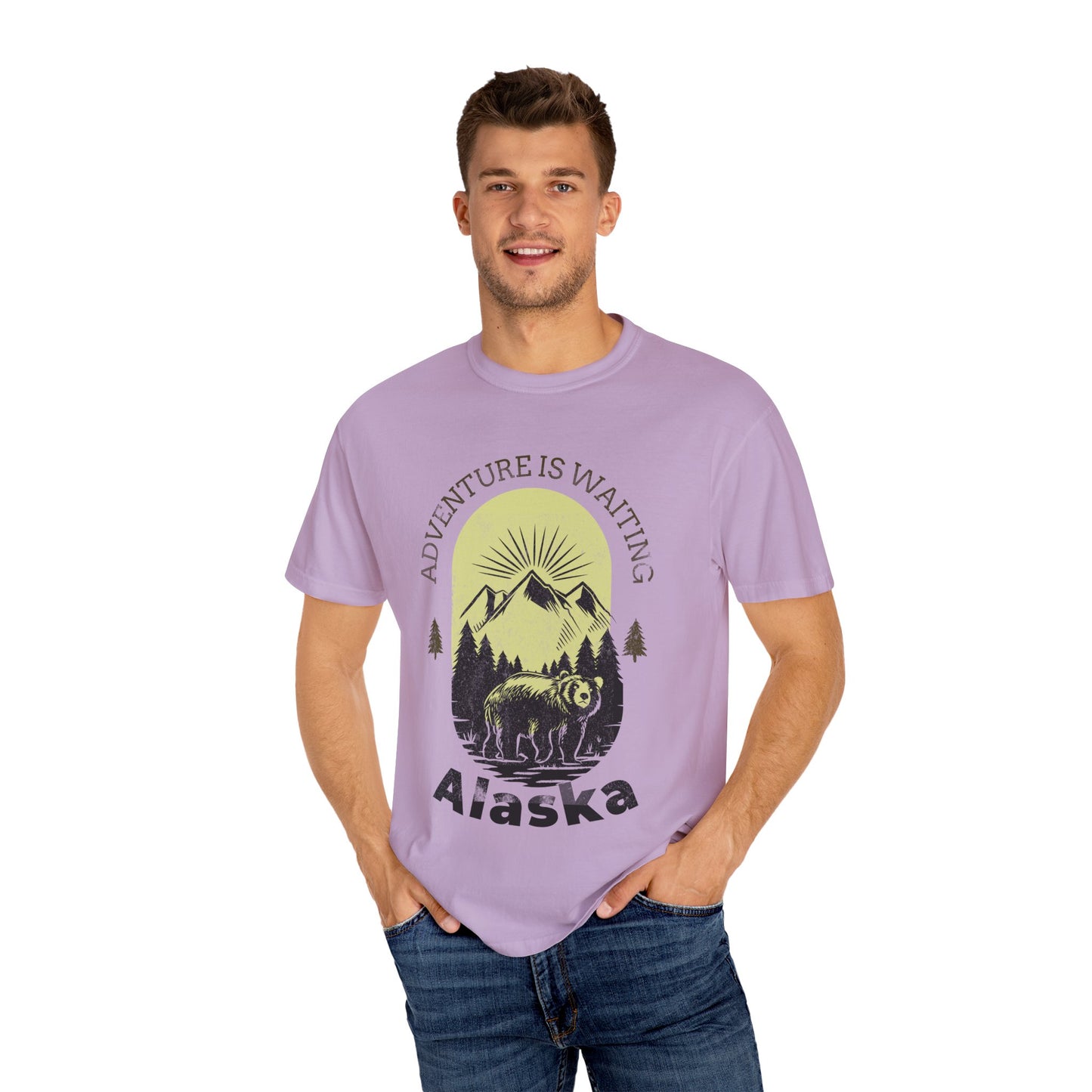 Adventure Awaits Alaska T-Shirt for Nature Lovers