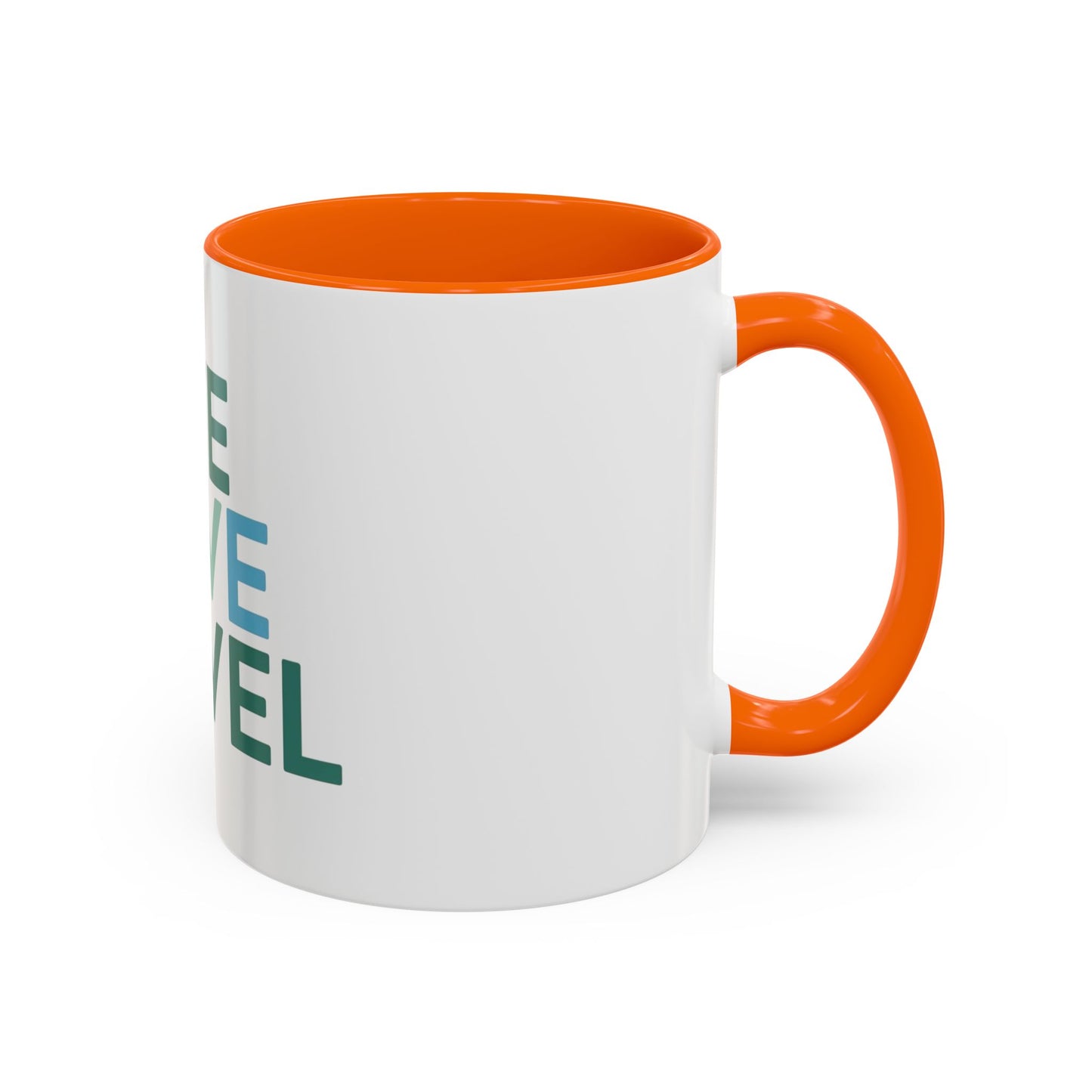 Inspirational Travel Coffee Mug - Live Love Travel Design