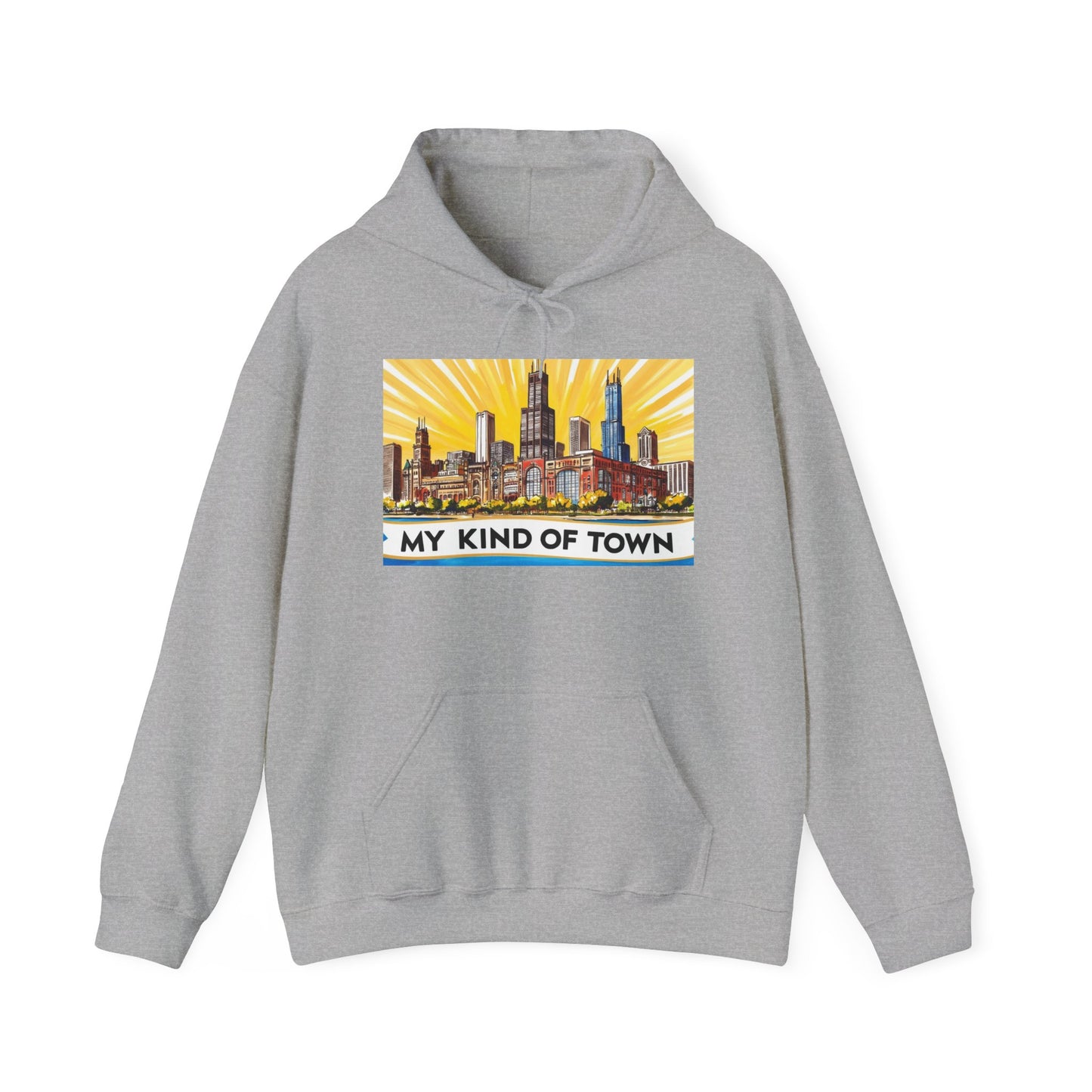My Kind of Town Hoodie – Unisex Heavy Blend Sweater for Urban Explorers