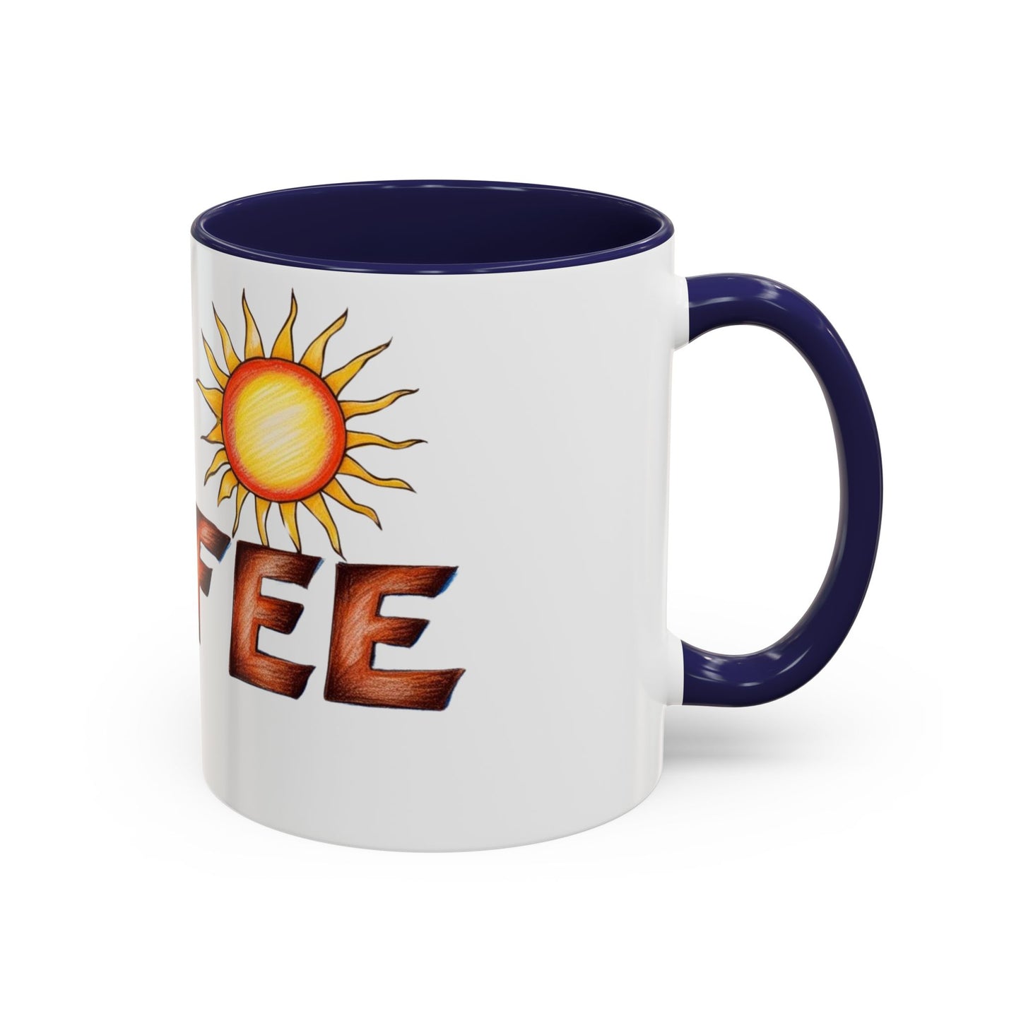 Sunny Coffee Accent Mug - 11oz & 15oz - Perfect Gift for Coffee Lovers
