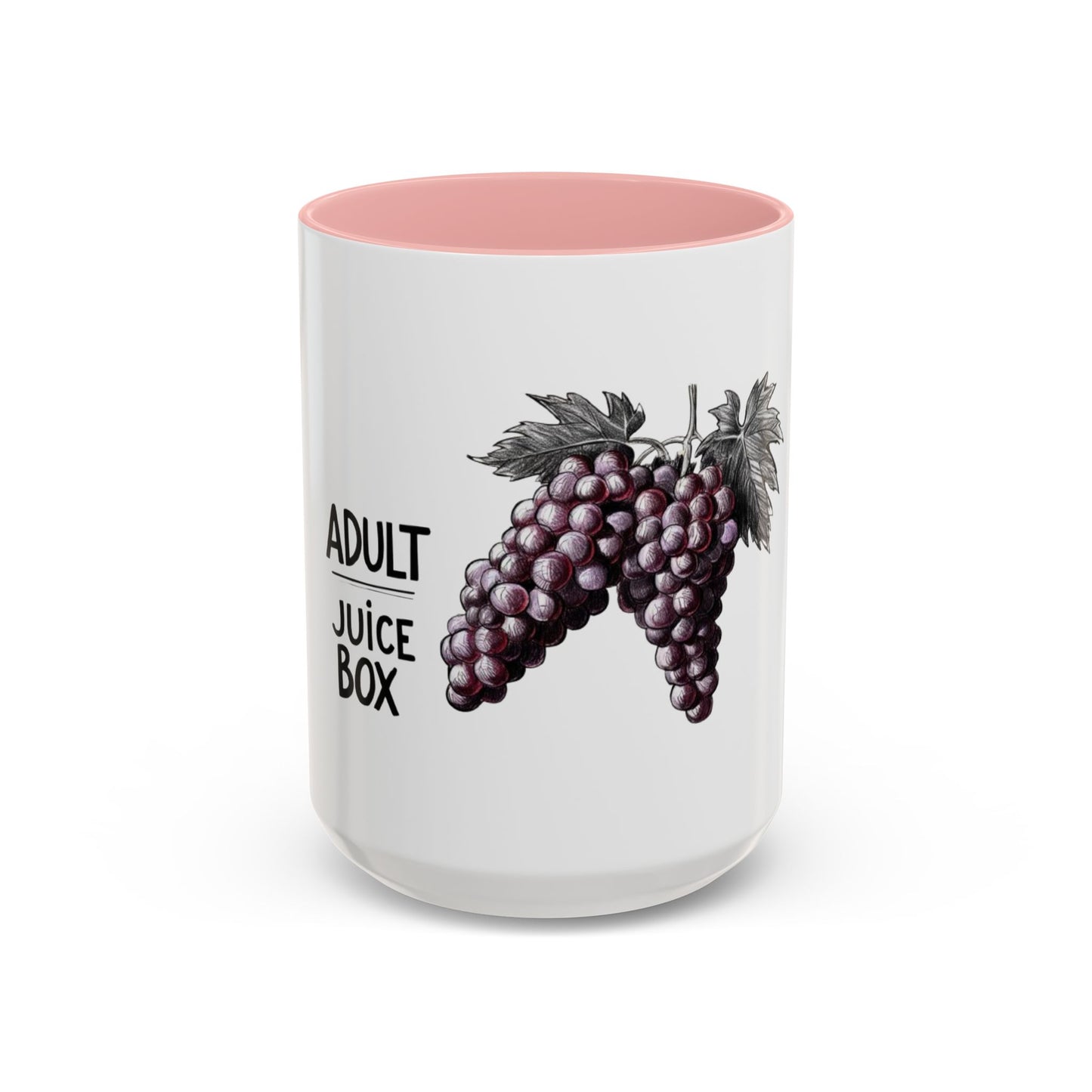 Adult Juice Box Grapes Coffee Mug - Fun & Quirky 11oz/15oz Drinkware