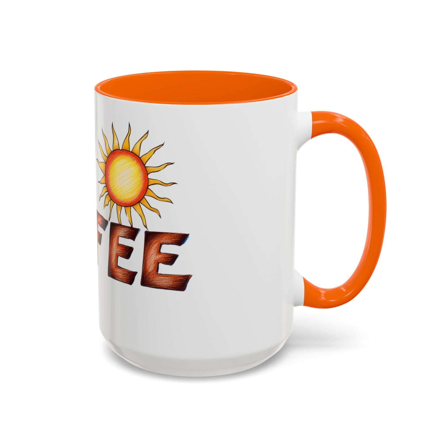 Sunny Coffee Accent Mug - 11oz & 15oz - Perfect Gift for Coffee Lovers