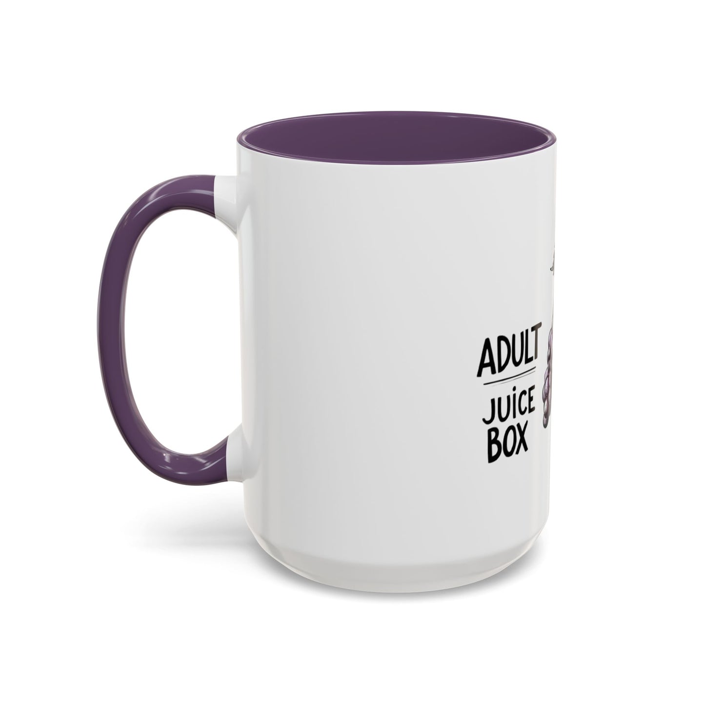 Adult Juice Box Grapes Coffee Mug - Fun & Quirky 11oz/15oz Drinkware