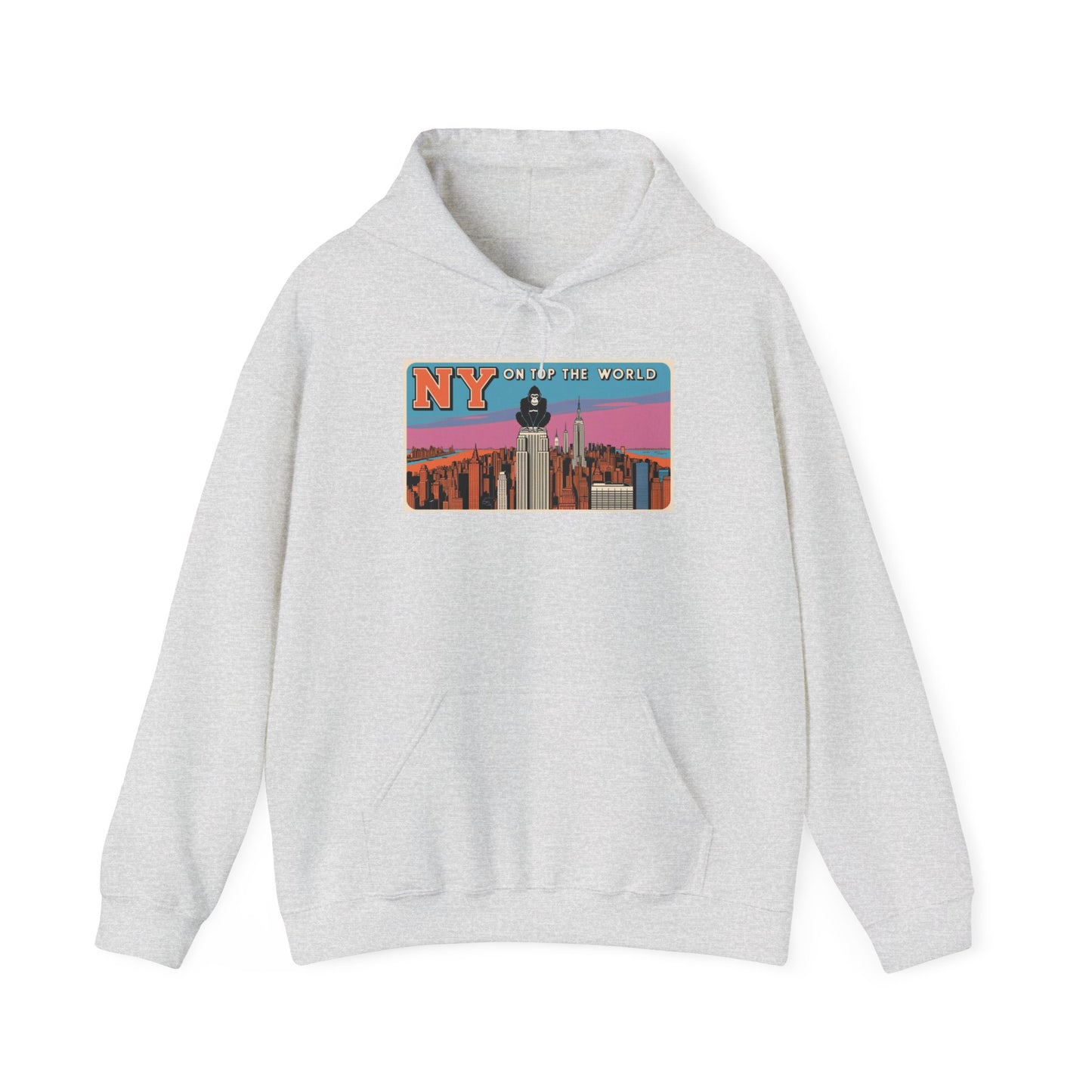 NY Skyline Unisex Heavy Blend™ Hoodie - Urban Style Sweatshirt