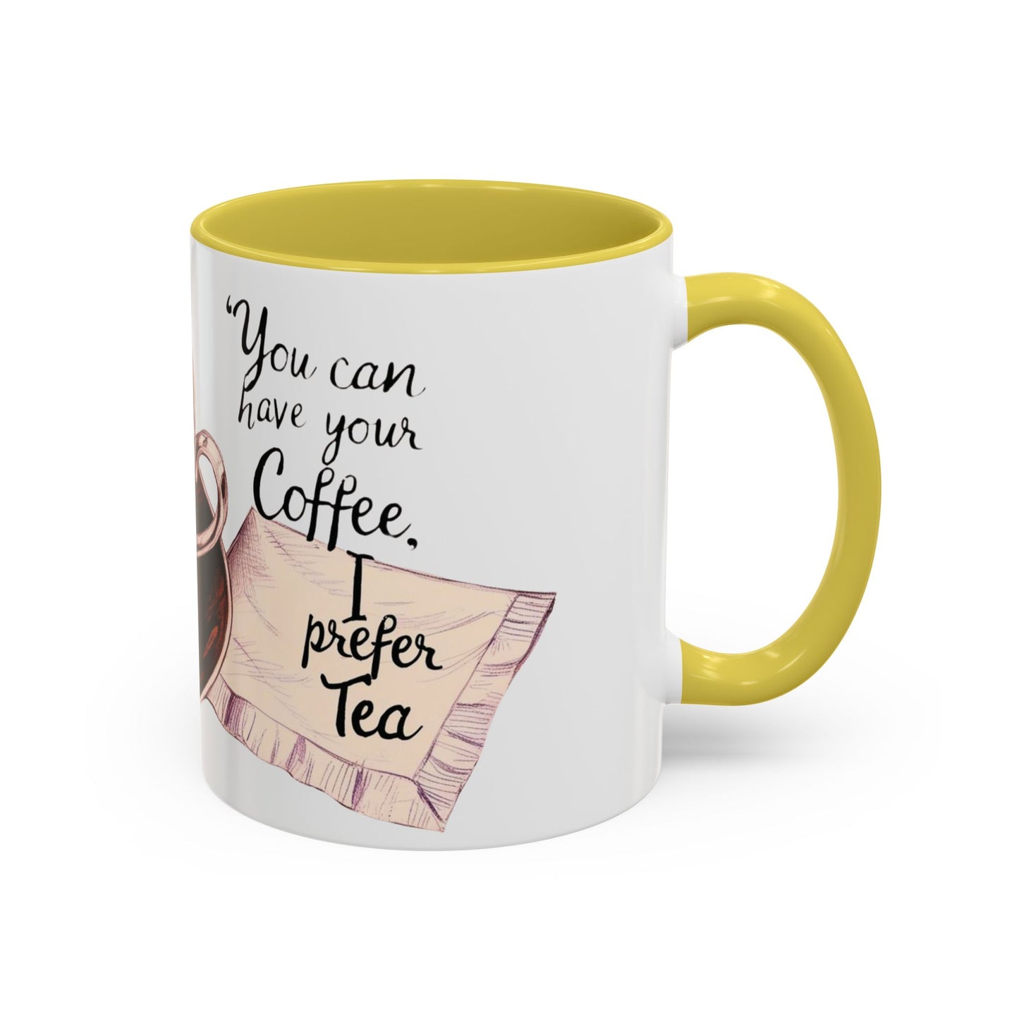 You can have your coffee, I prefer Tea. Colorful Coffee & Tea Mugs - Perfect for Cozy Moments