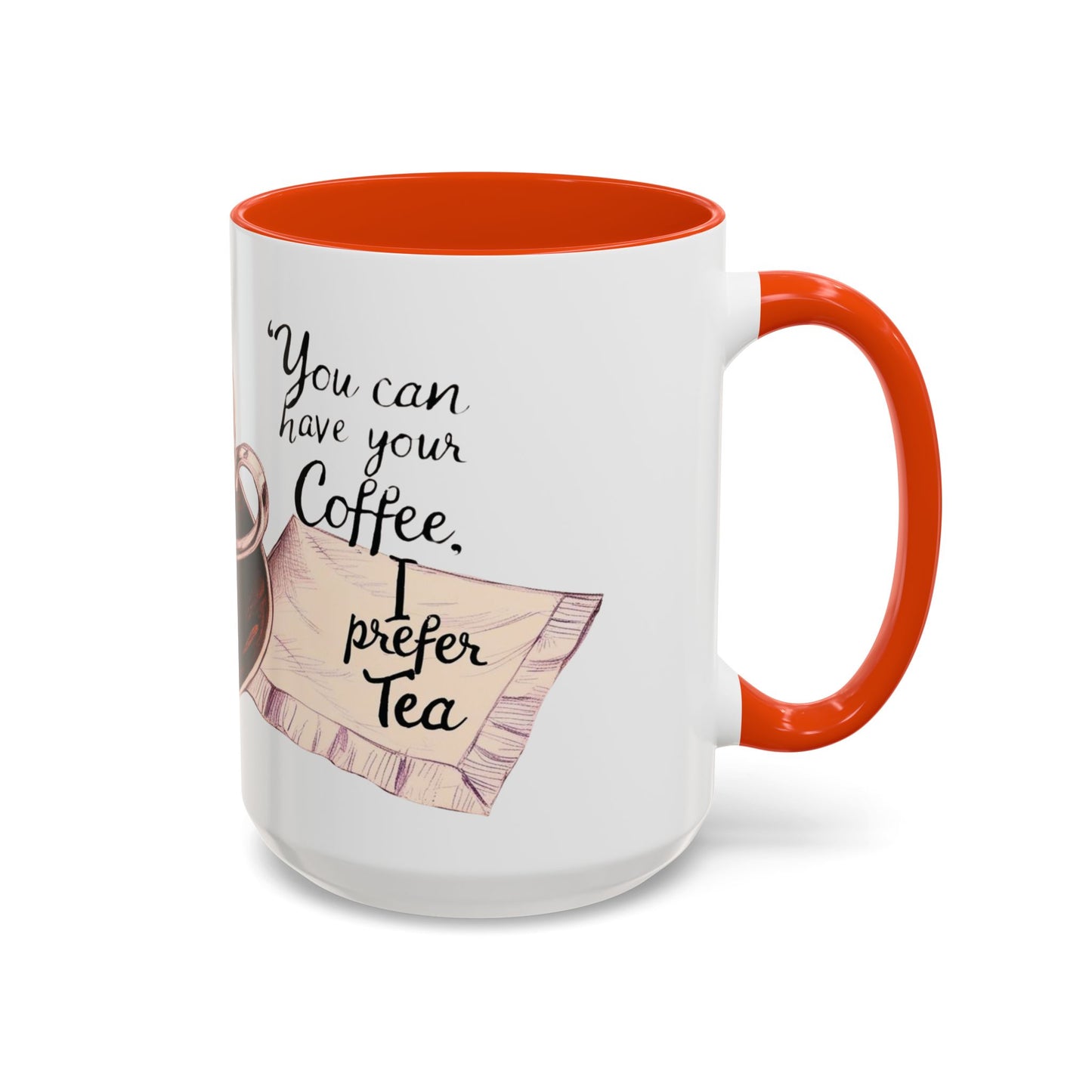You can have your coffee, I prefer Tea. Colorful Coffee & Tea Mugs - Perfect for Cozy Moments