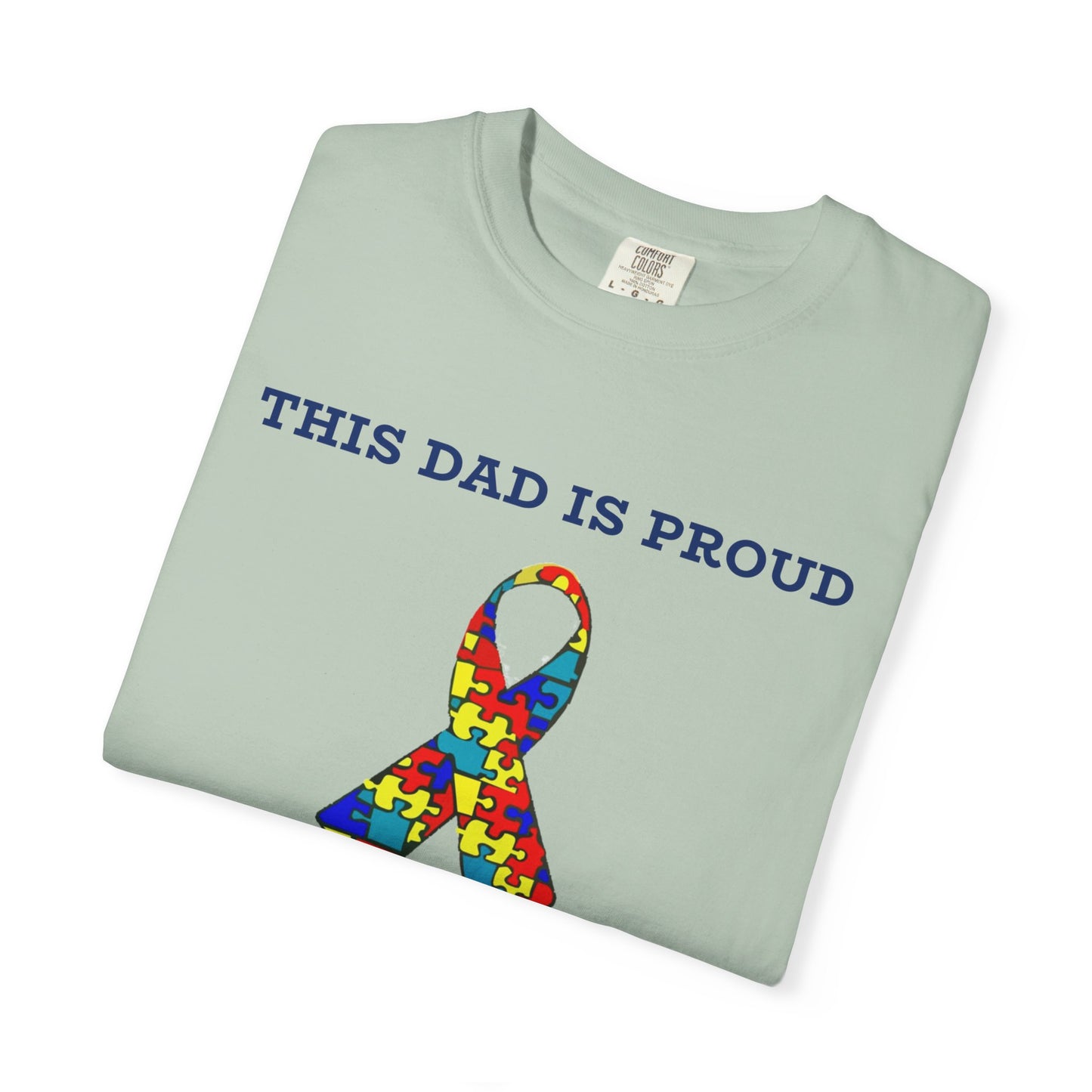 This Dad is Proud of my Autistic Son, Autism Awareness T-Shirt