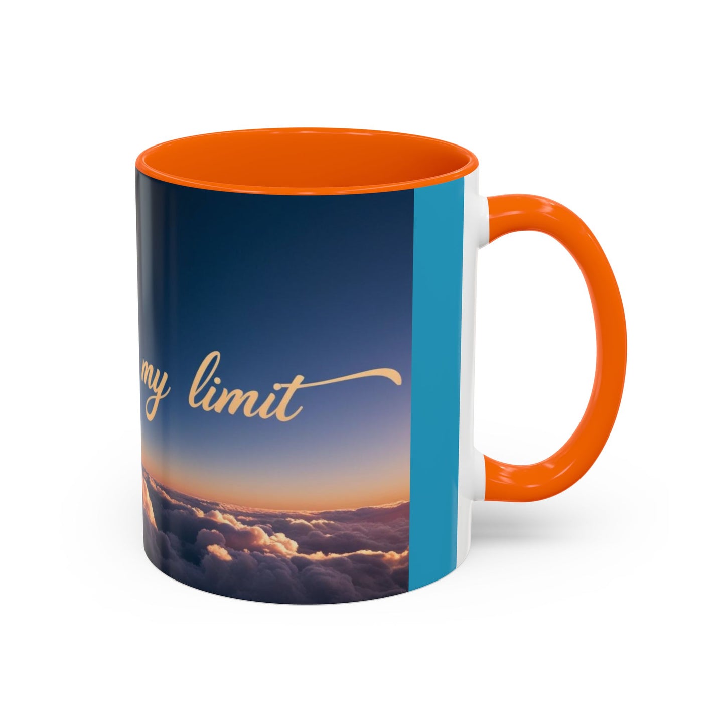 "The Sky is My Limit" Inspirational Accent Coffee Mug | | 11 & 15oz