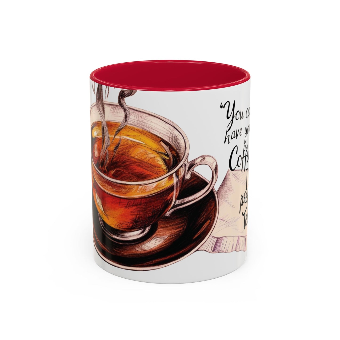 You can have your coffee, I prefer Tea. Colorful Coffee & Tea Mugs - Perfect for Cozy Moments