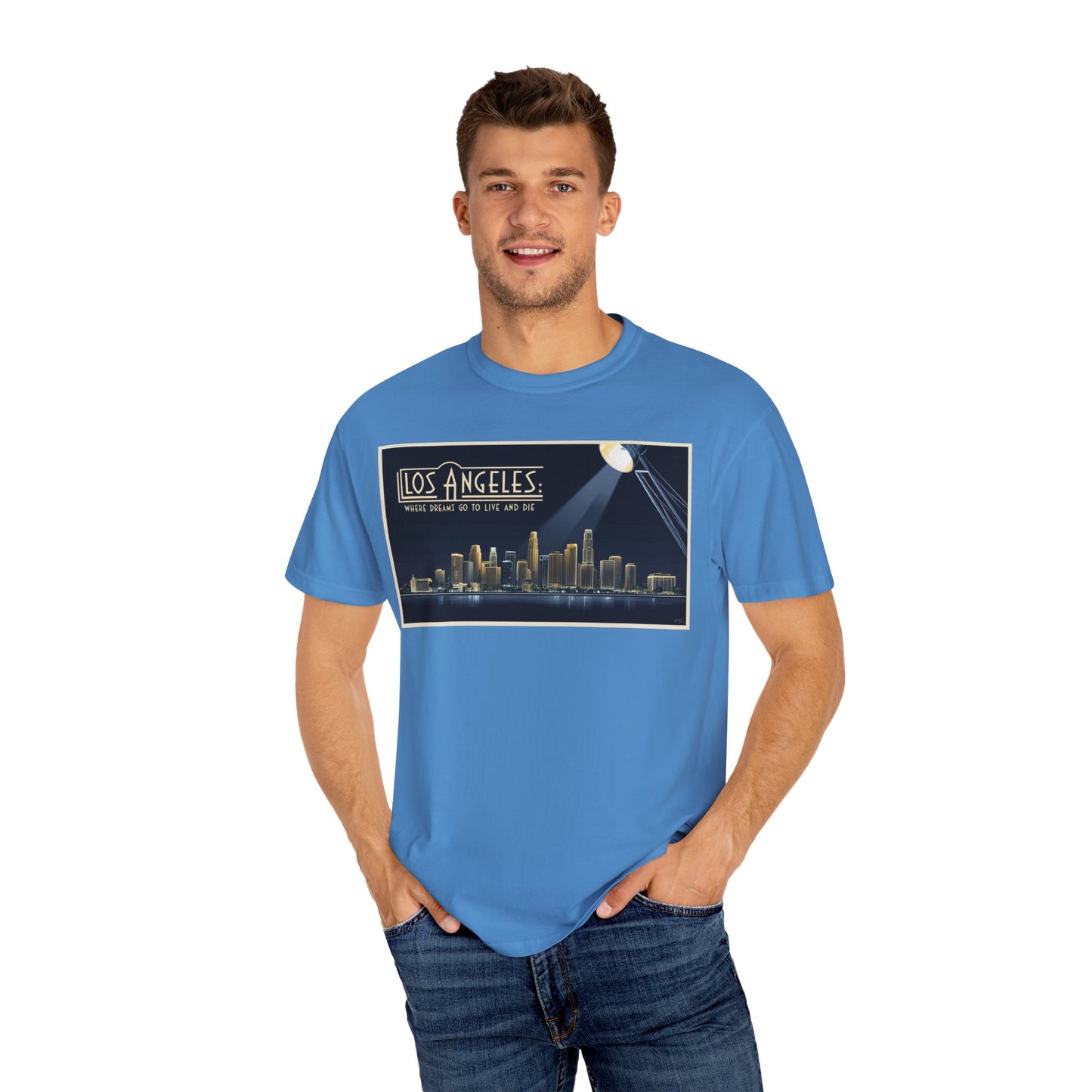 Los Angeles Dream Unisex Garment-Dyed T-Shirt