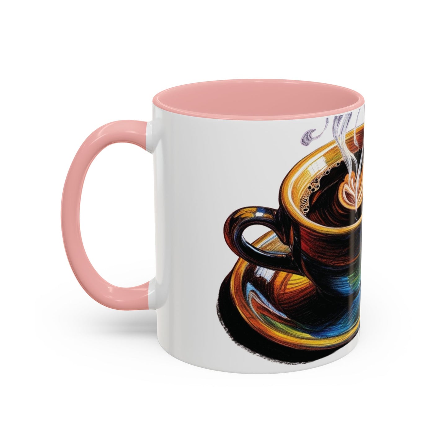 First Coffee, Then Everything Else Accent Mug – Stylish 11/15oz Coffee Cup for Coffee Lovers