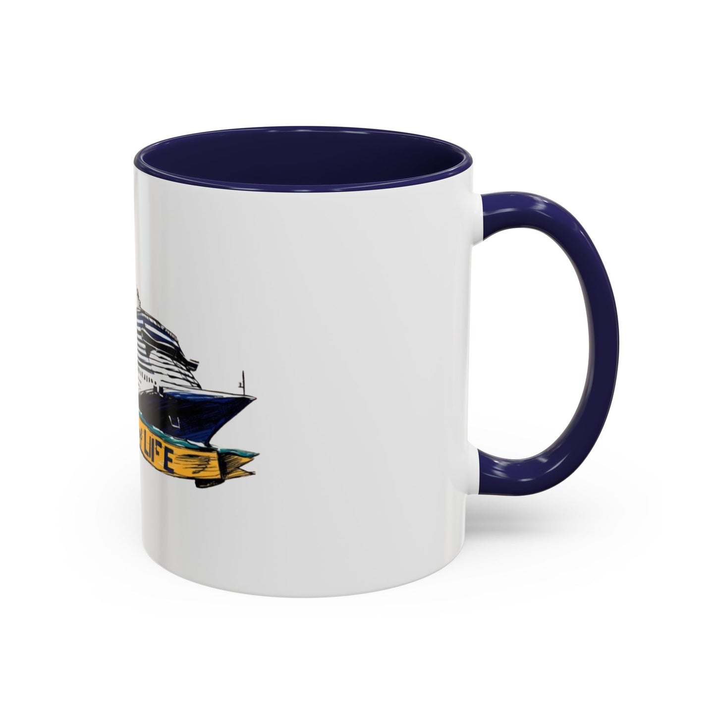 Cruising Lifestyle Accent Coffee Mug - Enjoy Your Journey with Style