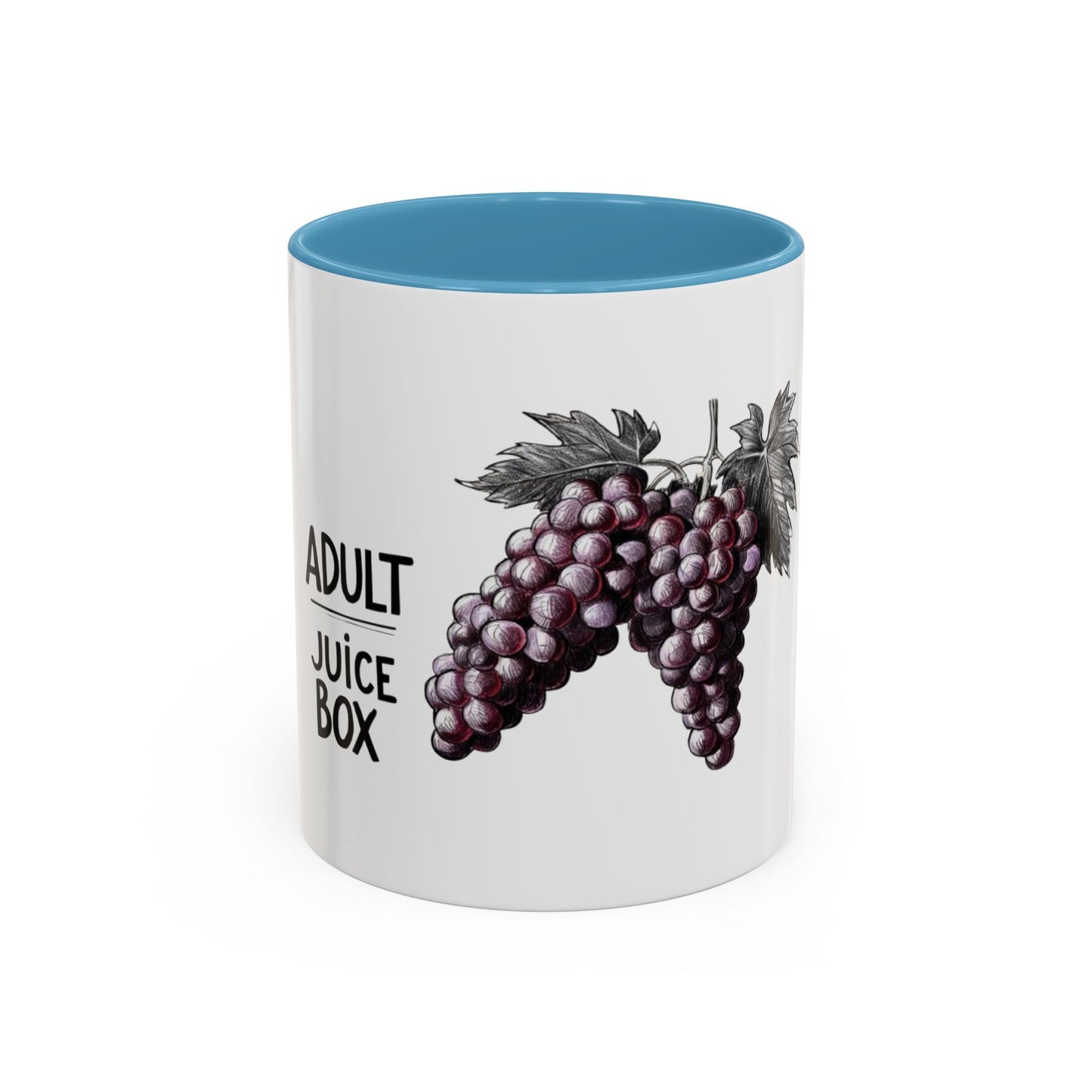 Adult Juice Box Grapes Coffee Mug - Fun & Quirky 11oz/15oz Drinkware