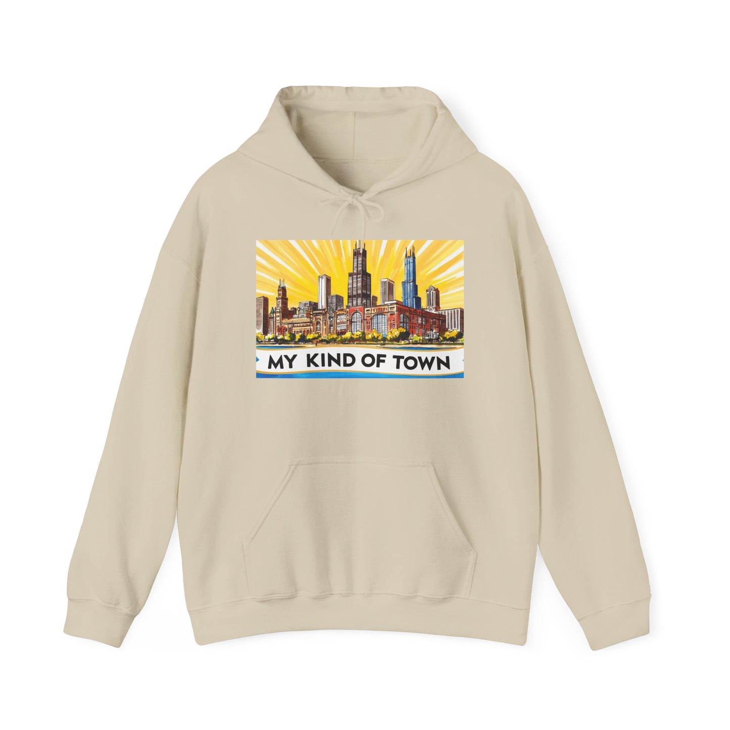 My Kind of Town Hoodie – Unisex Heavy Blend Sweater for Urban Explorers