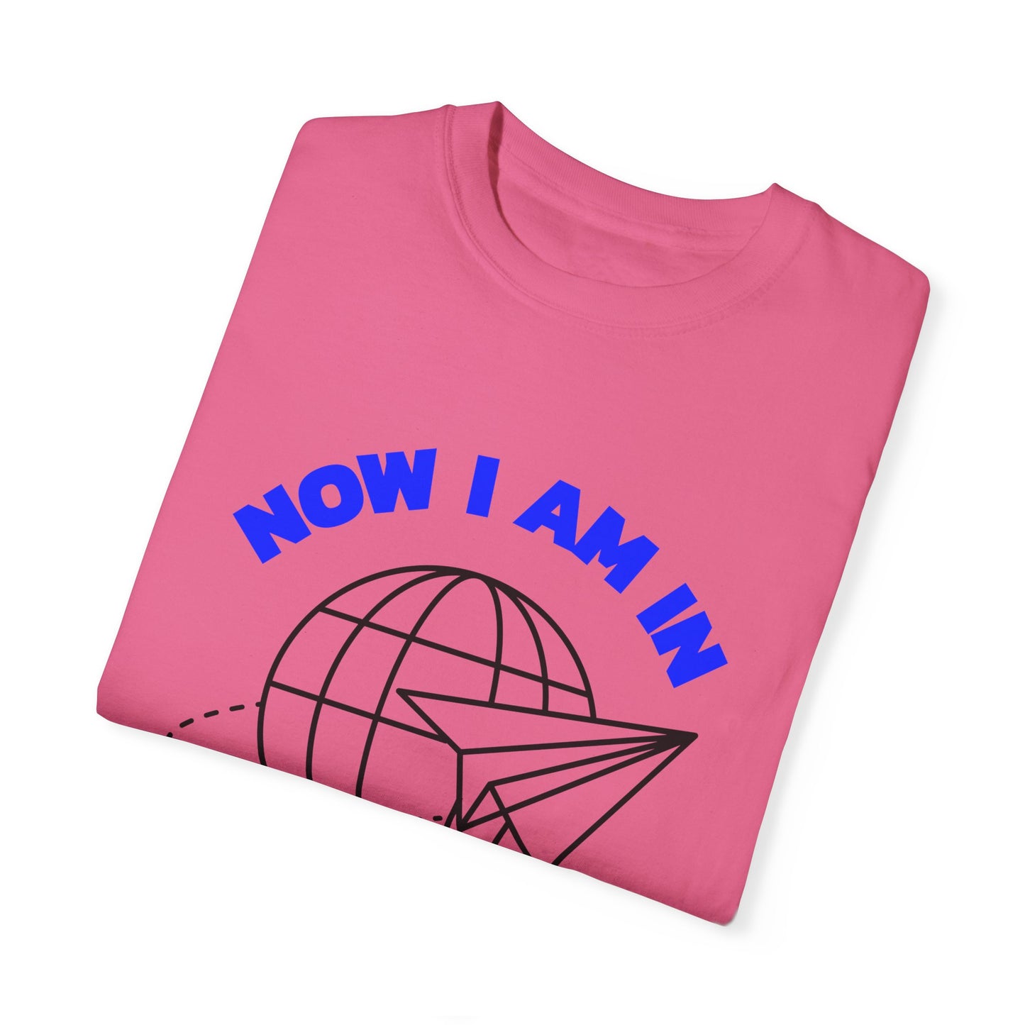 Airplane Mode Unisex Garment-Dyed T-Shirt – Travel Ready Tee