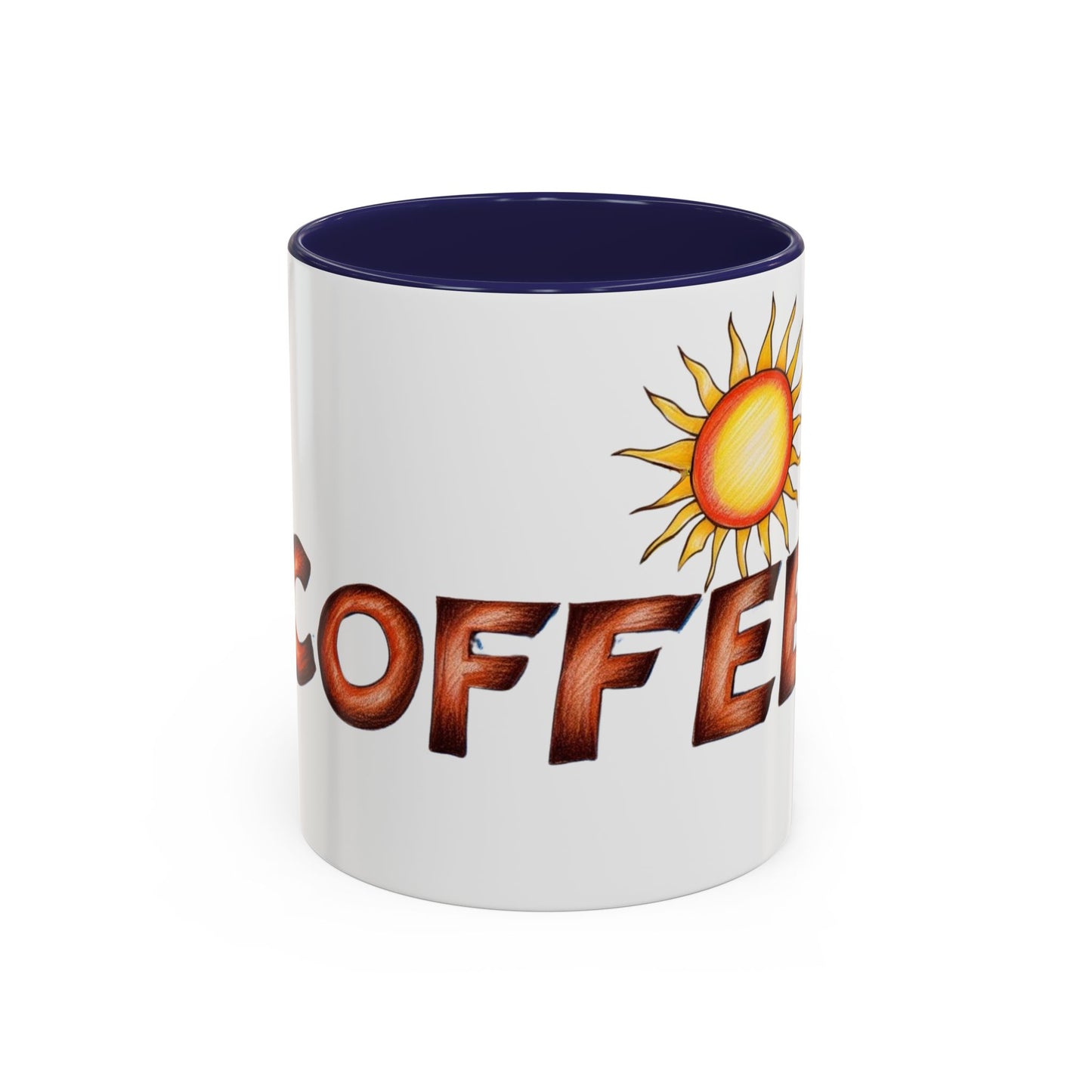Sunny Coffee Accent Mug - 11oz & 15oz - Perfect Gift for Coffee Lovers