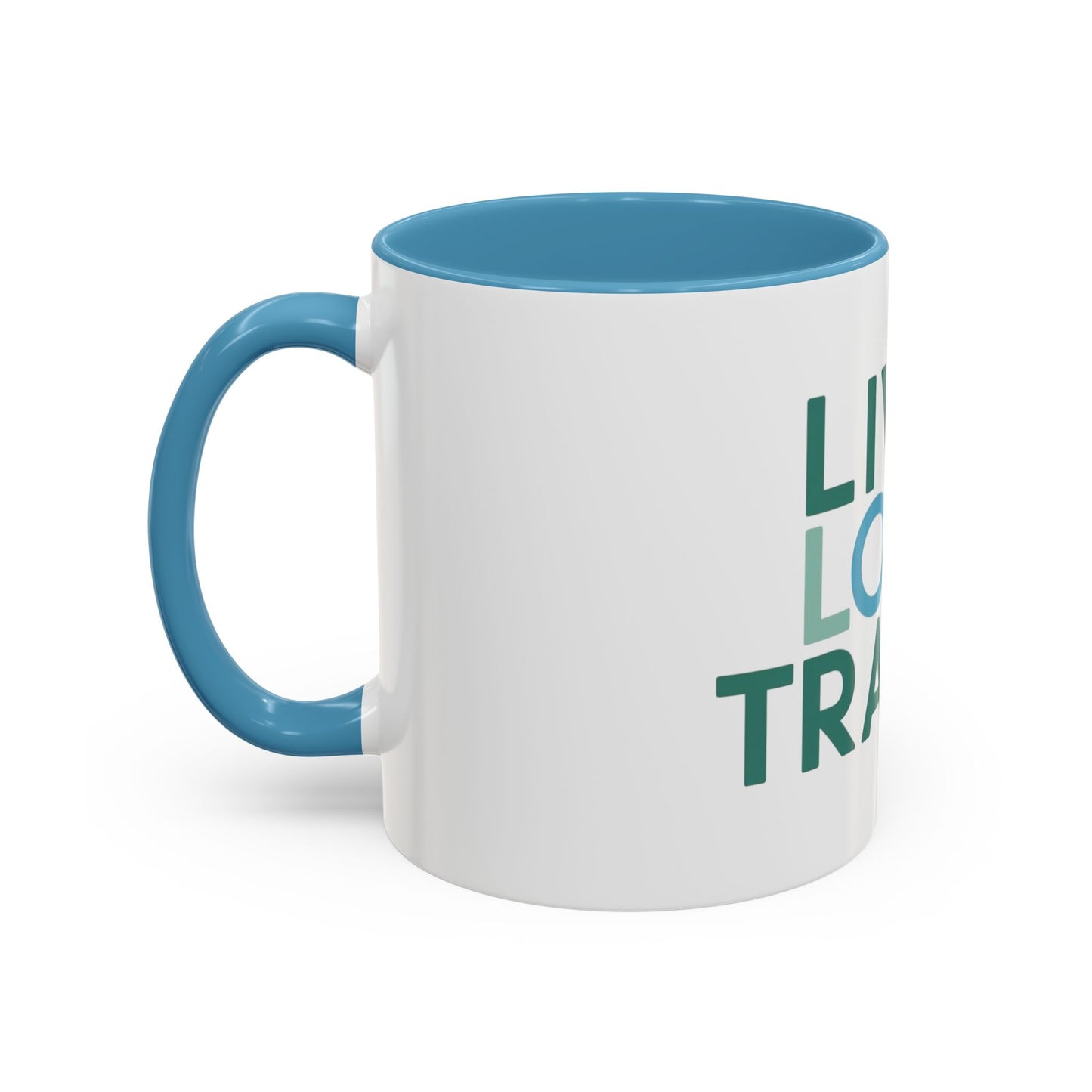 Inspirational Travel Coffee Mug - Live Love Travel Design