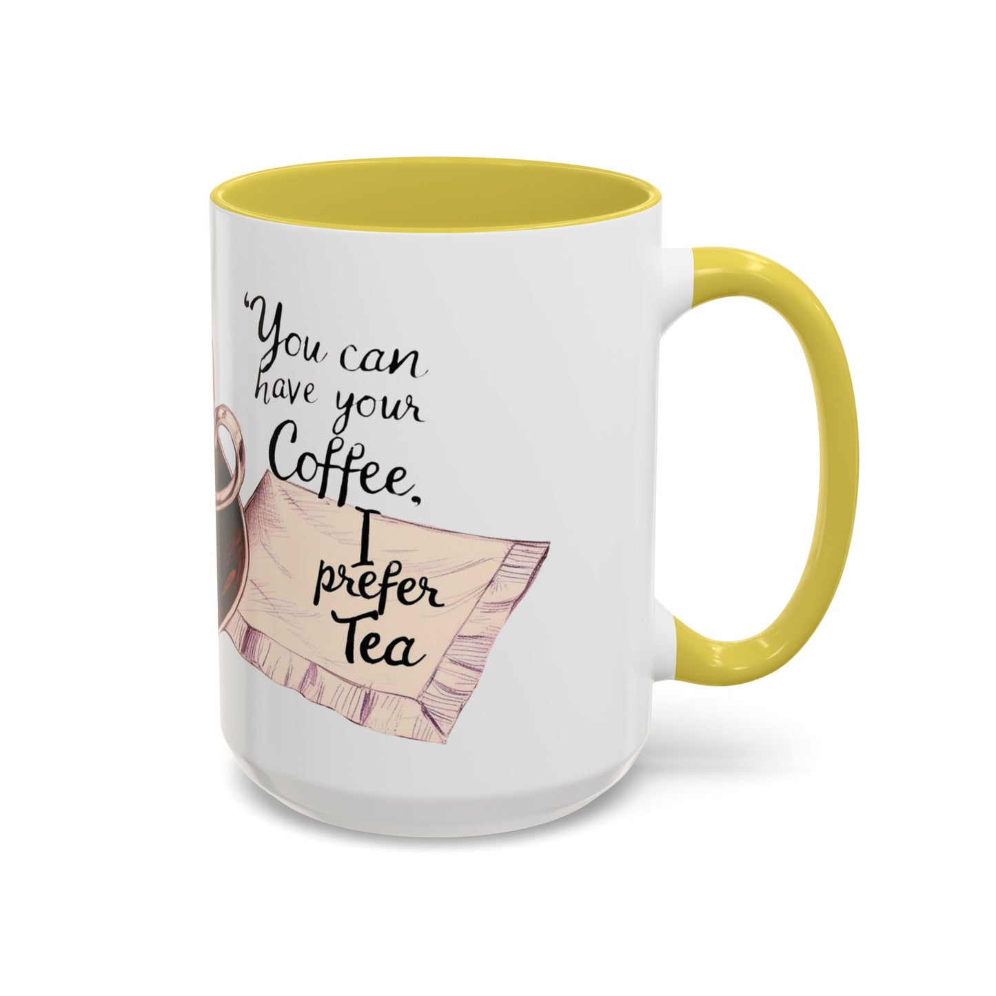 You can have your coffee, I prefer Tea. Colorful Coffee & Tea Mugs - Perfect for Cozy Moments