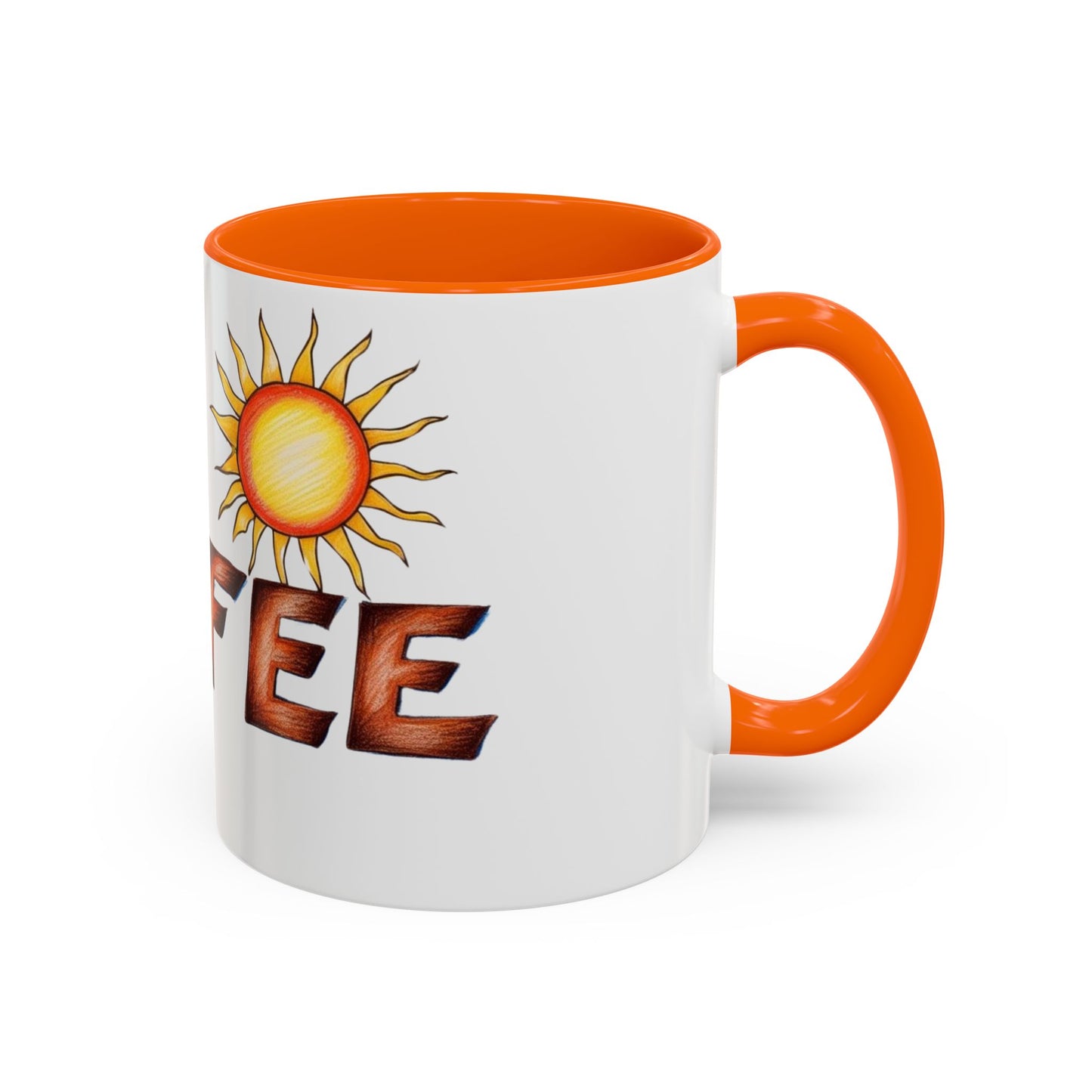 Sunny Coffee Accent Mug - 11oz & 15oz - Perfect Gift for Coffee Lovers