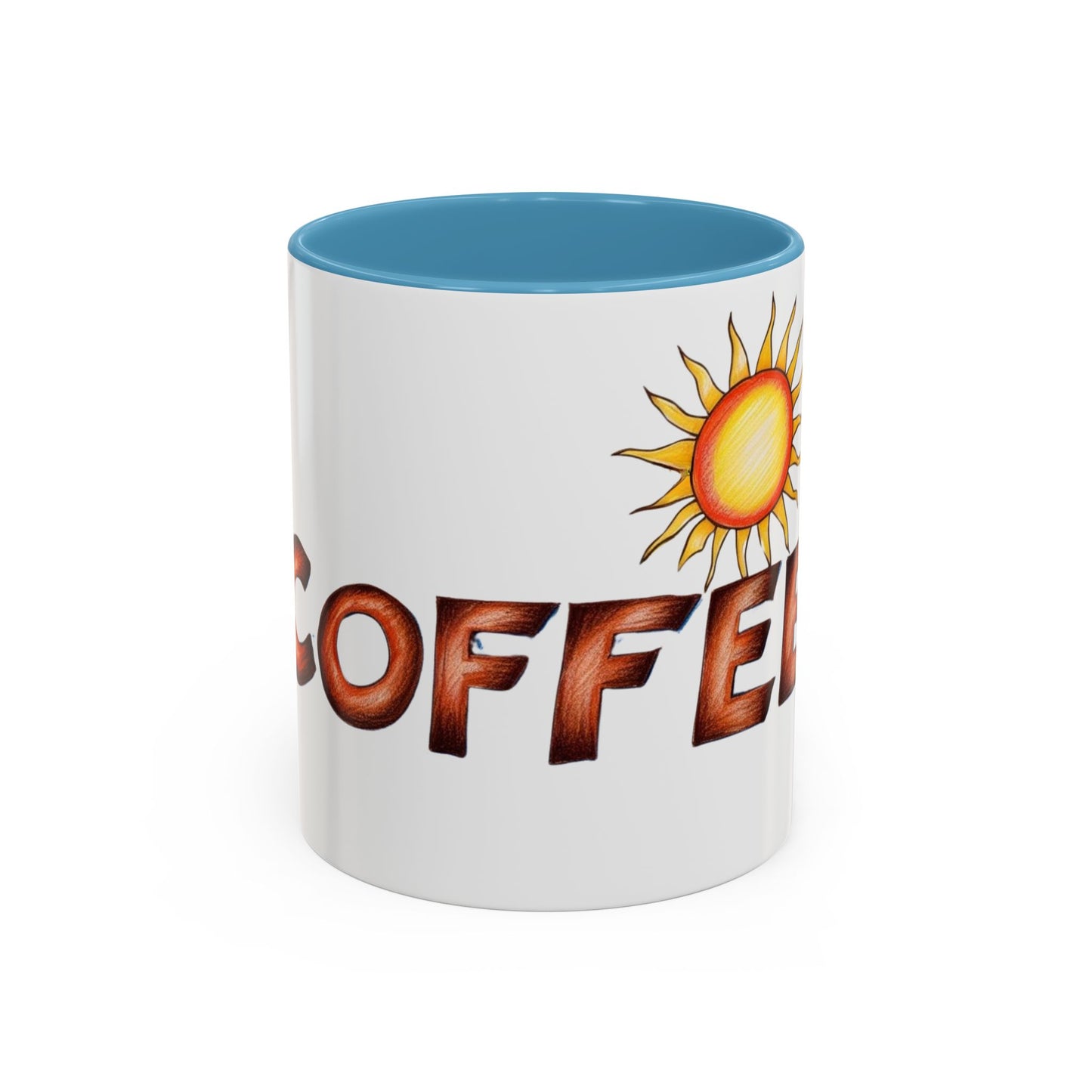 Sunny Coffee Accent Mug - 11oz & 15oz - Perfect Gift for Coffee Lovers