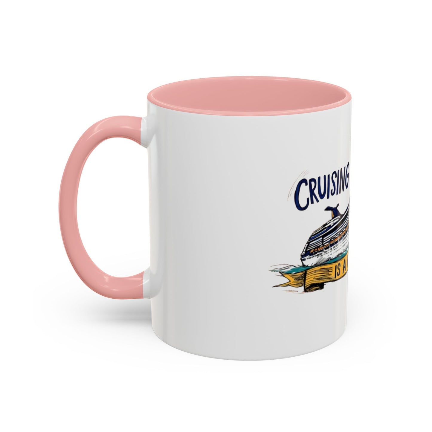Cruising Lifestyle Accent Coffee Mug - Enjoy Your Journey with Style