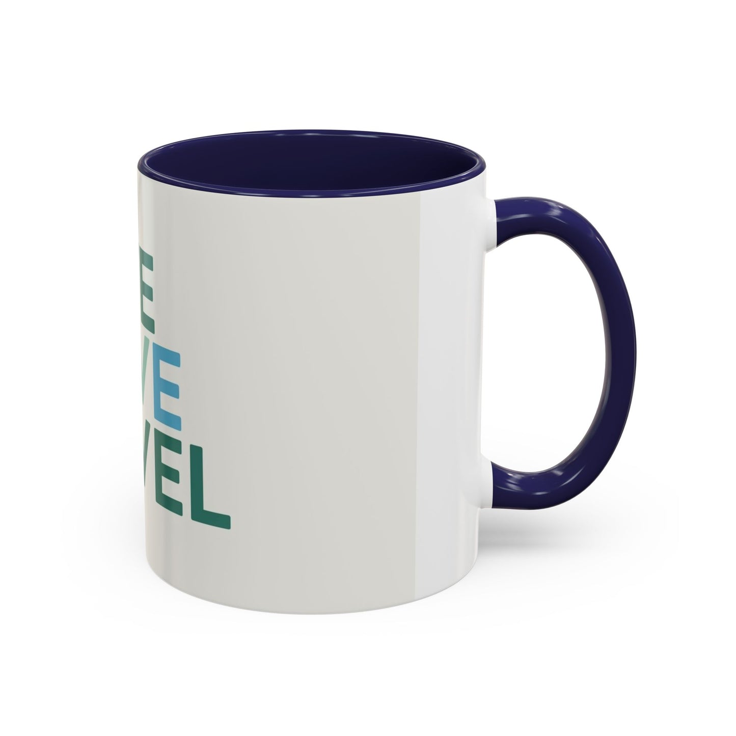 Inspirational Travel Coffee Mug - Live Love Travel Design