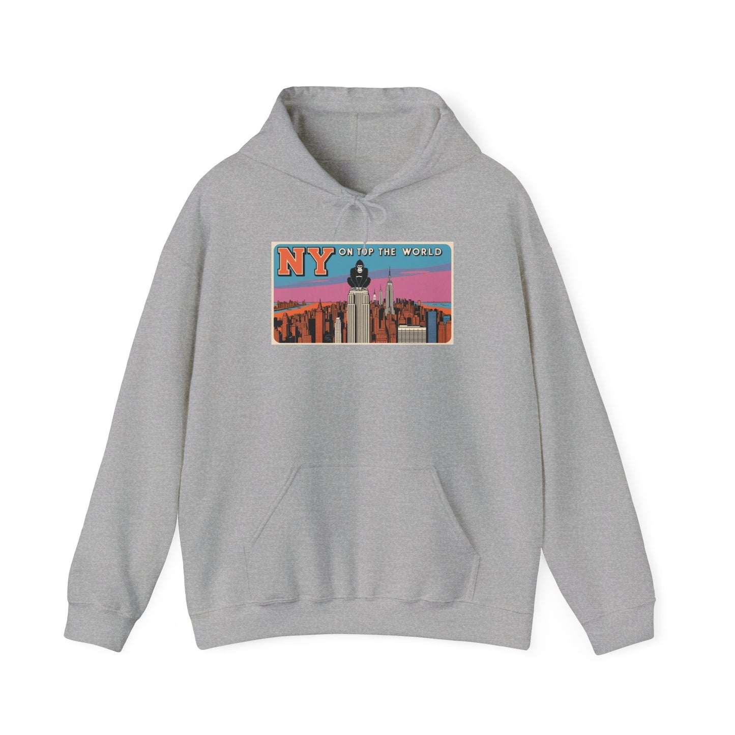 NY Skyline Unisex Heavy Blend™ Hoodie - Urban Style Sweatshirt