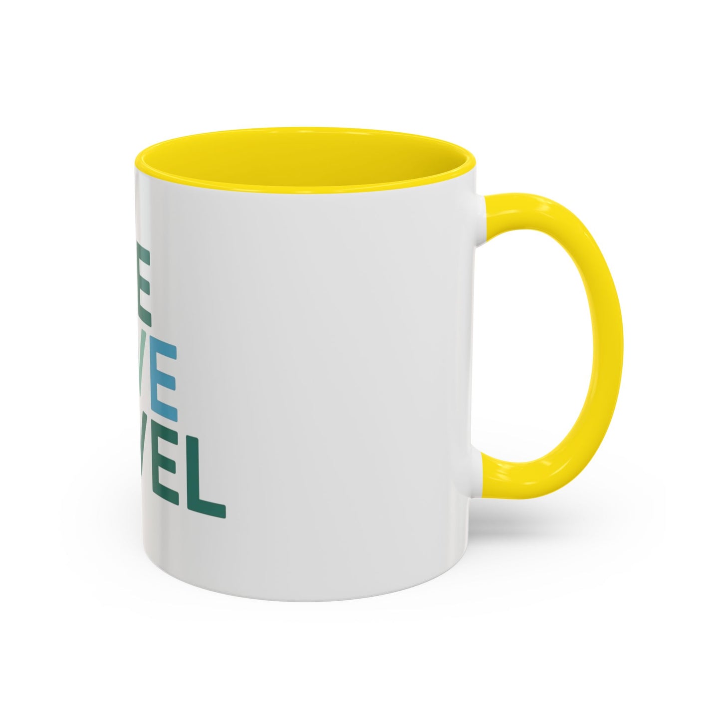 Inspirational Travel Coffee Mug - Live Love Travel Design