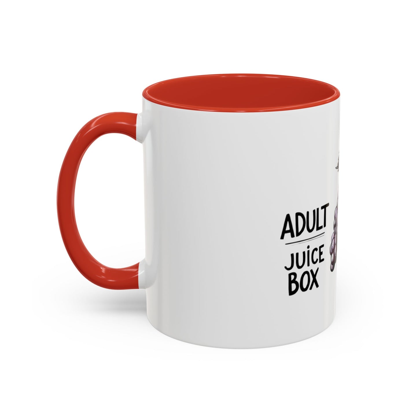Adult Juice Box Grapes Coffee Mug - Fun & Quirky 11oz/15oz Drinkware