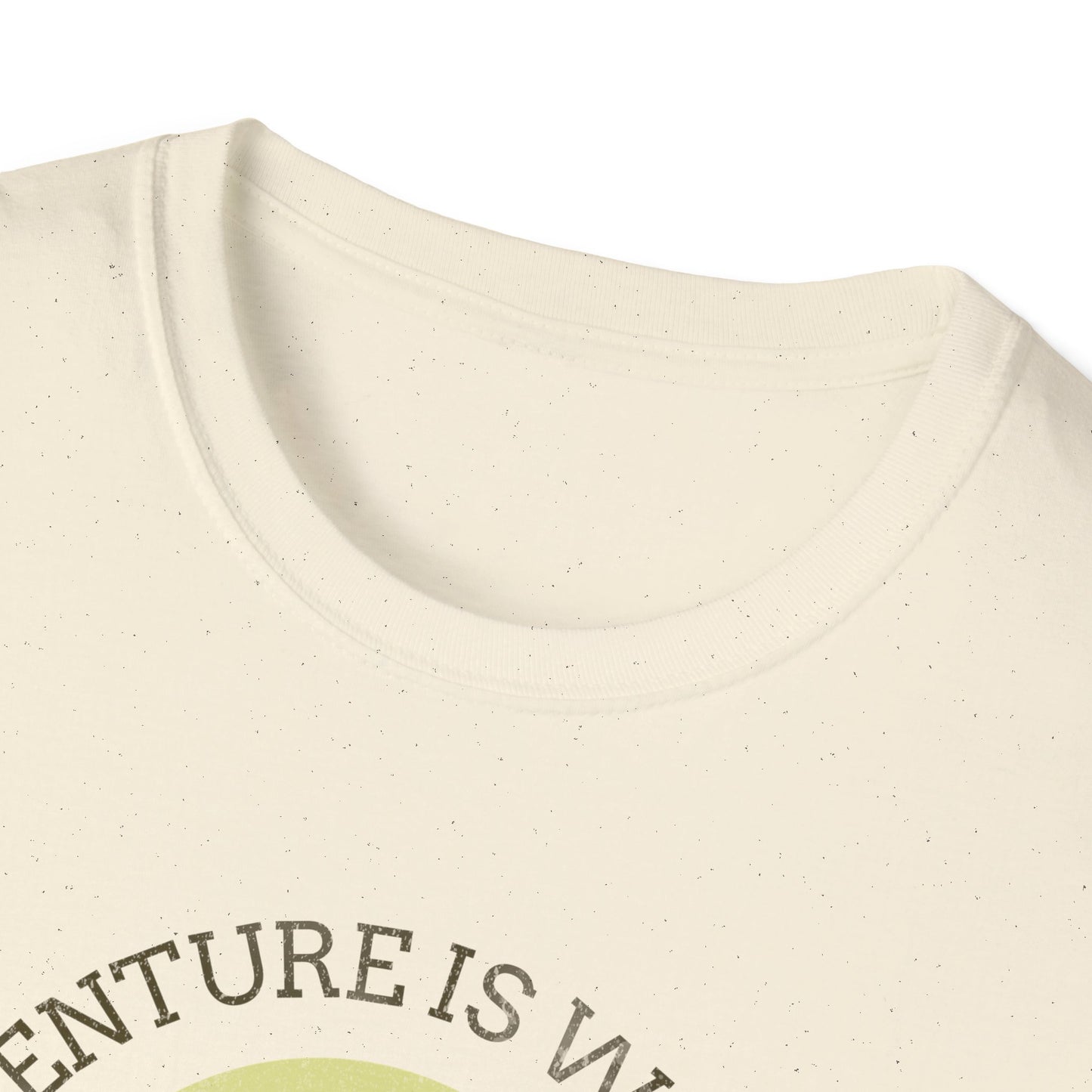 Adventure Awaits Alaska Unisex Softstyle T-Shirt - Nature Explorer Tee