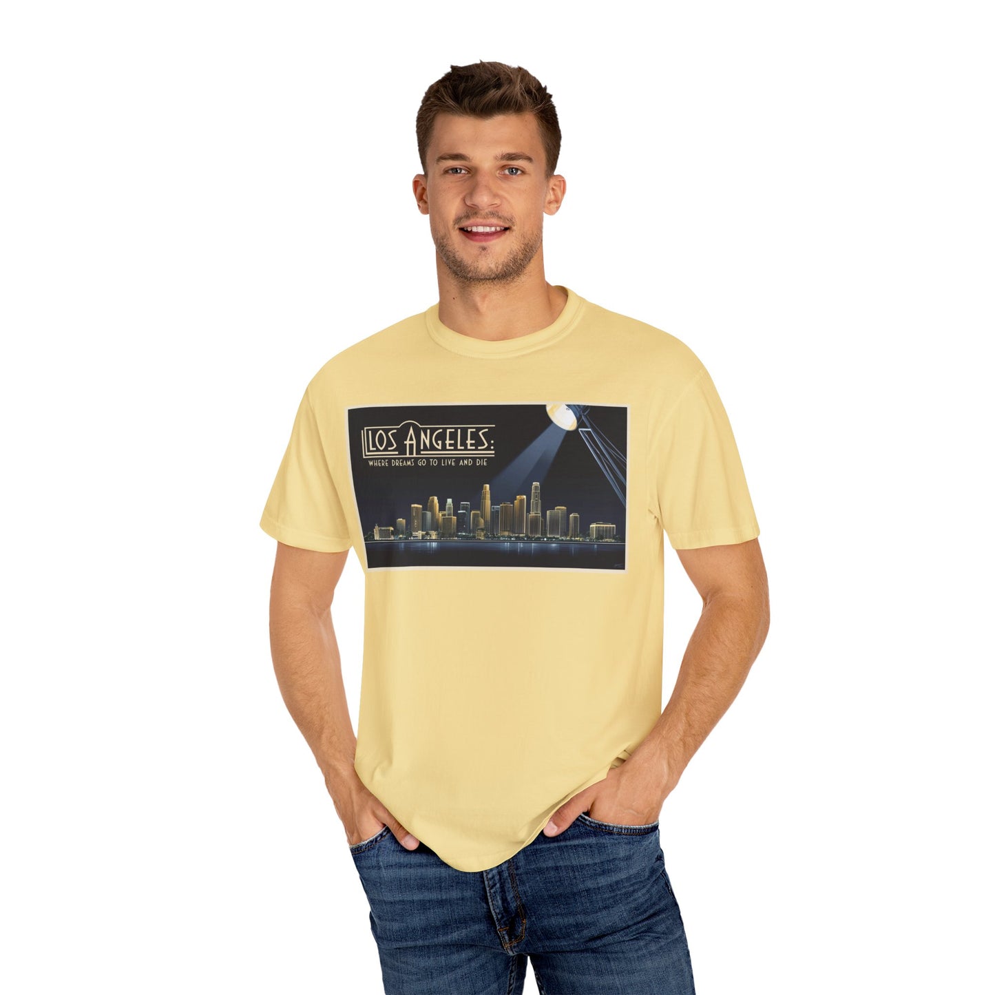 Los Angeles Dream Unisex Garment-Dyed T-Shirt