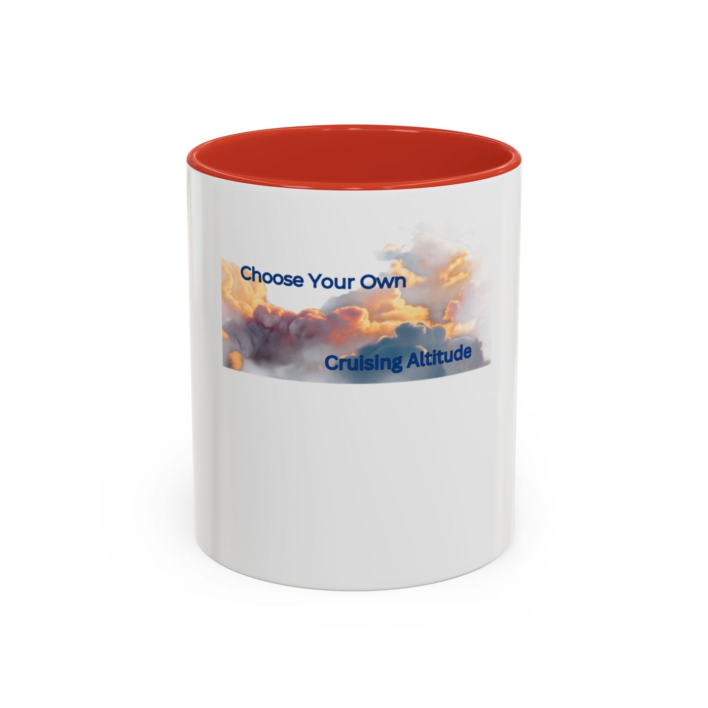 Choose Your Own Cruising Altitude Coffee Mug - Inspirational Travel Mug for Adventurers