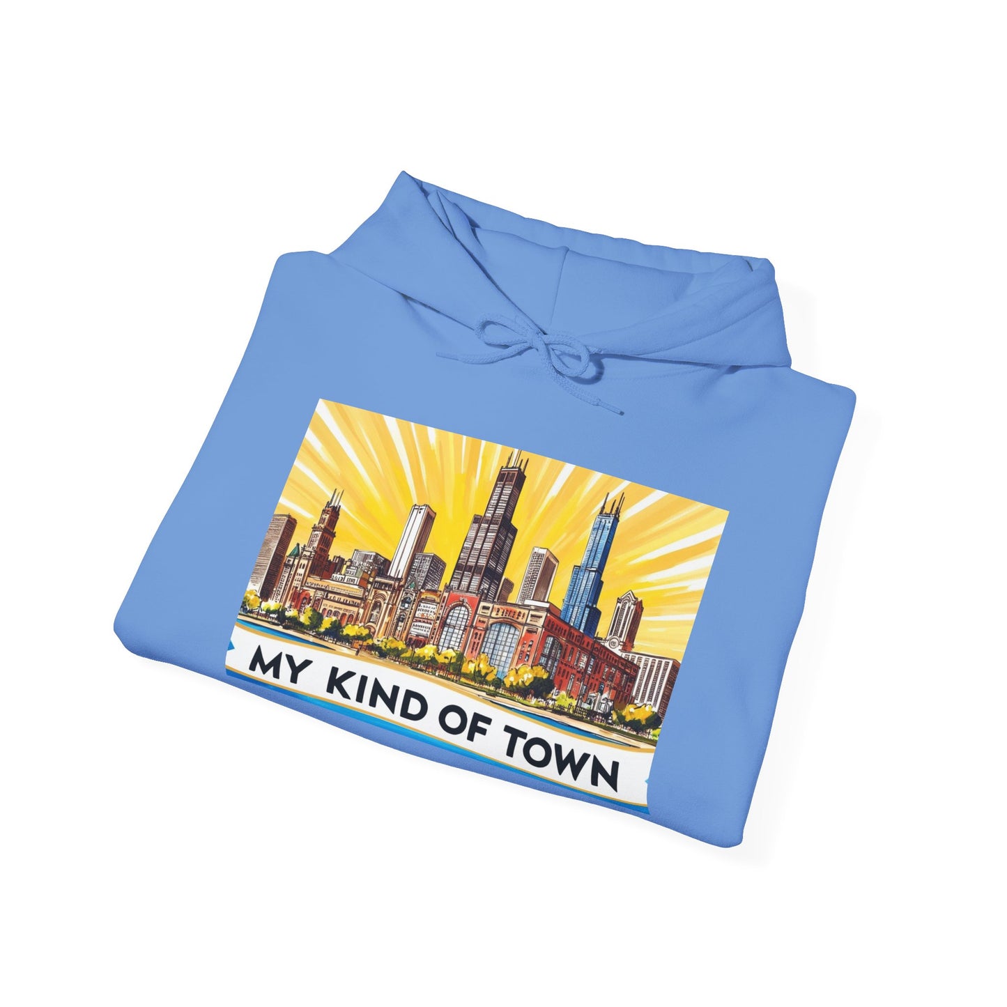 My Kind of Town Hoodie – Unisex Heavy Blend Sweater for Urban Explorers