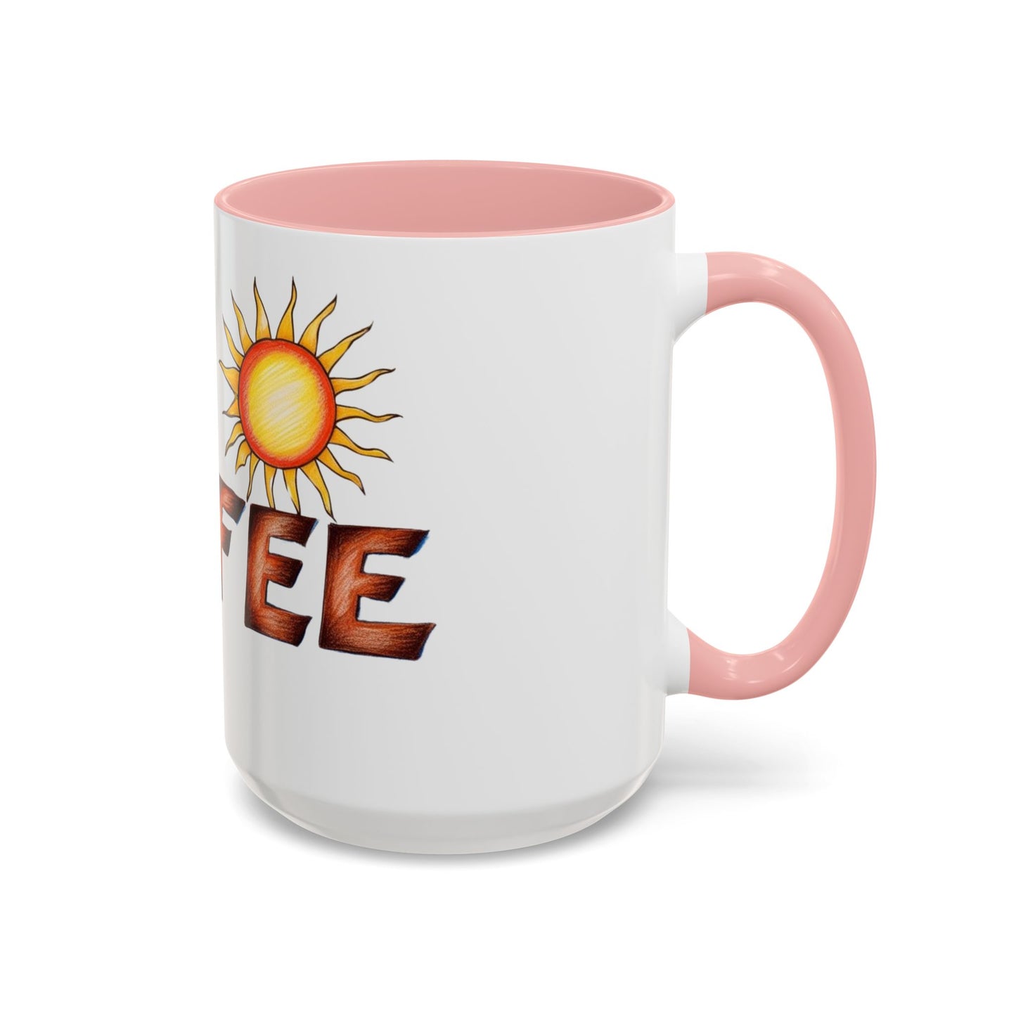 Sunny Coffee Accent Mug - 11oz & 15oz - Perfect Gift for Coffee Lovers