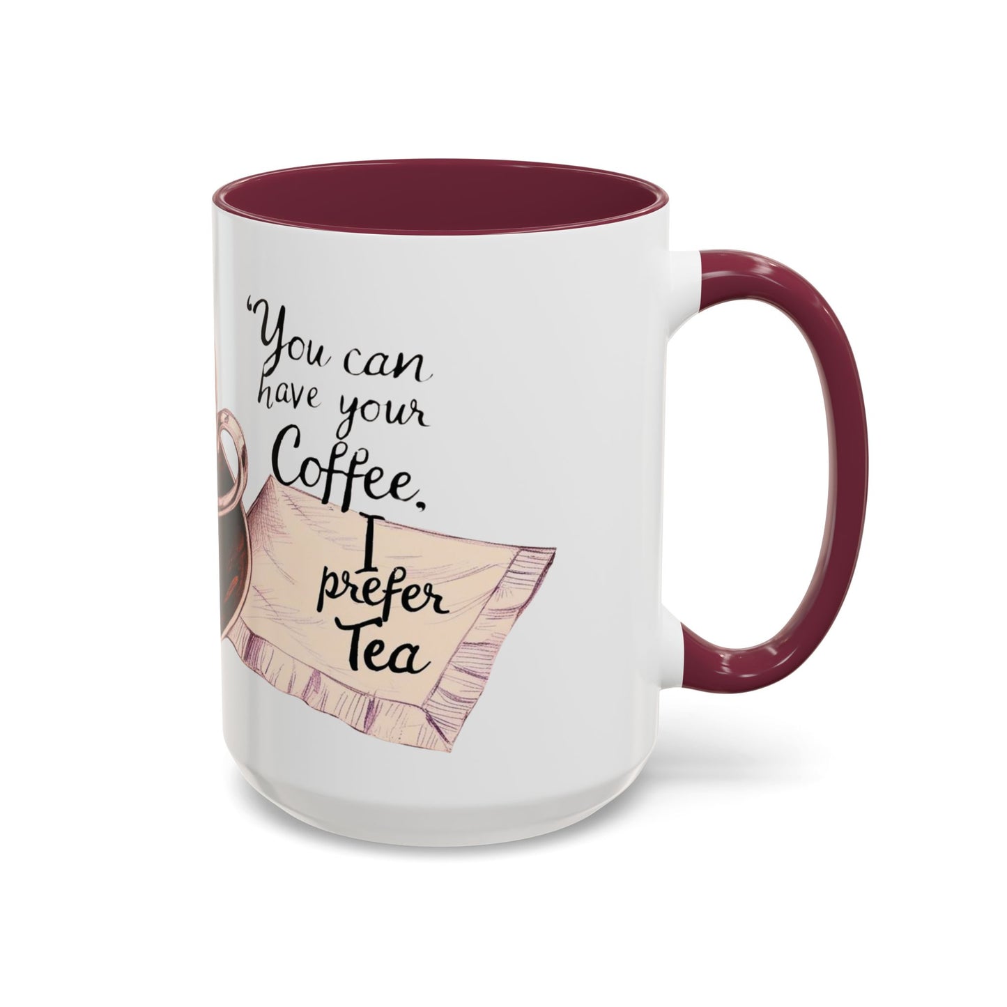 You can have your coffee, I prefer Tea. Colorful Coffee & Tea Mugs - Perfect for Cozy Moments