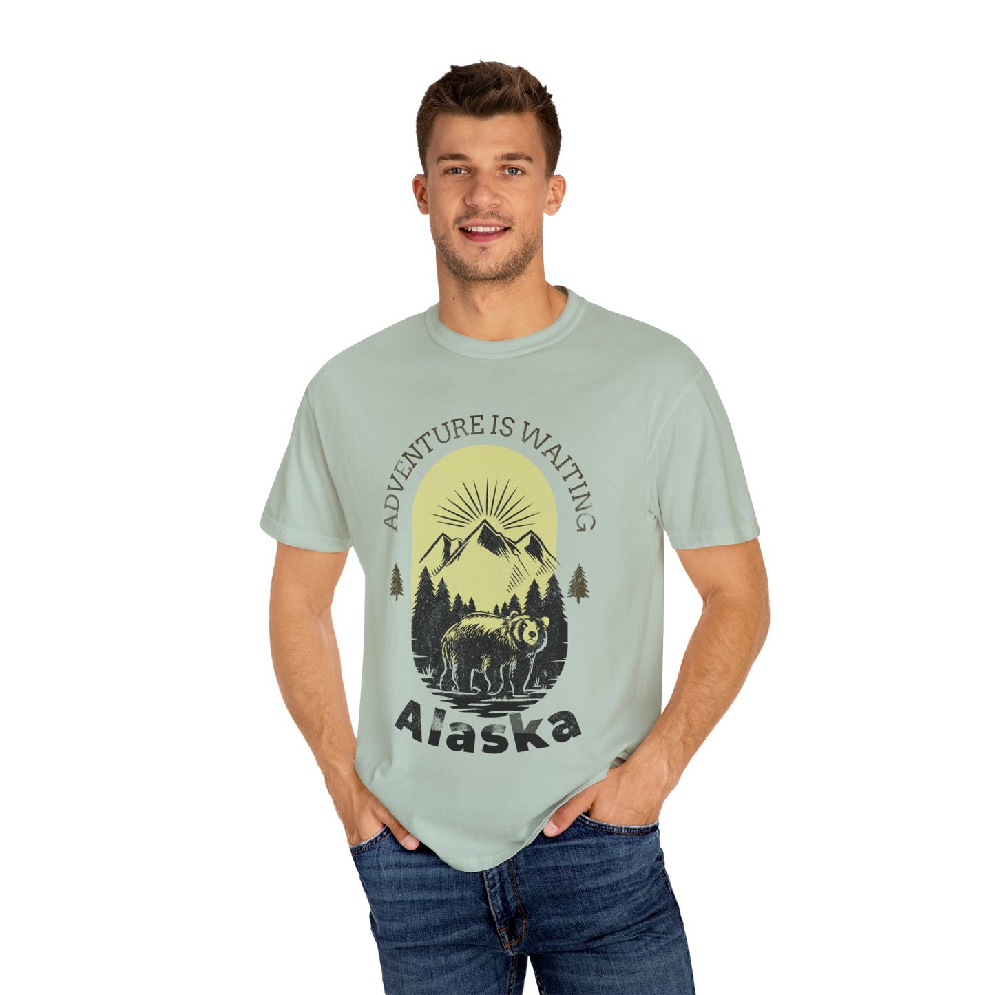 Adventure Awaits Alaska T-Shirt for Nature Lovers
