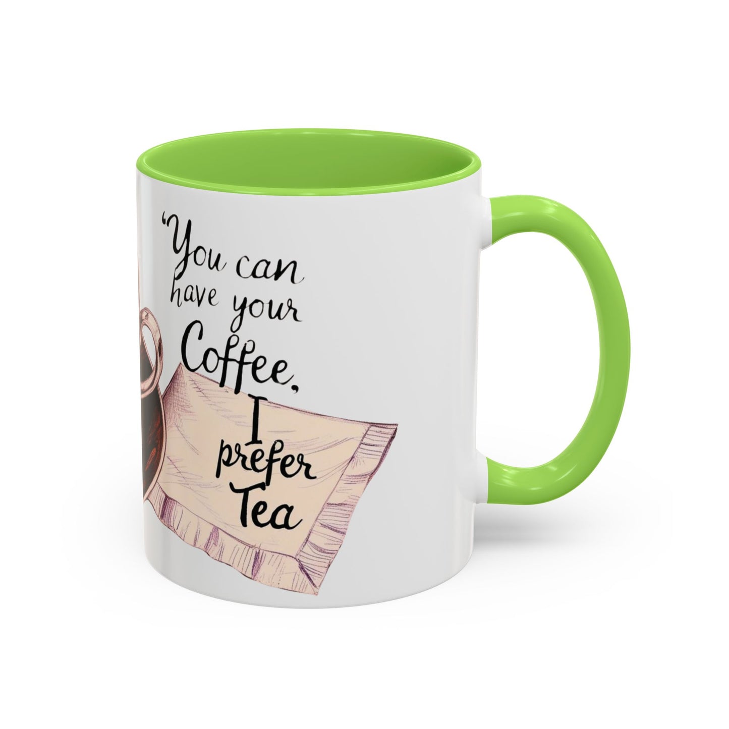 You can have your coffee, I prefer Tea. Colorful Coffee & Tea Mugs - Perfect for Cozy Moments