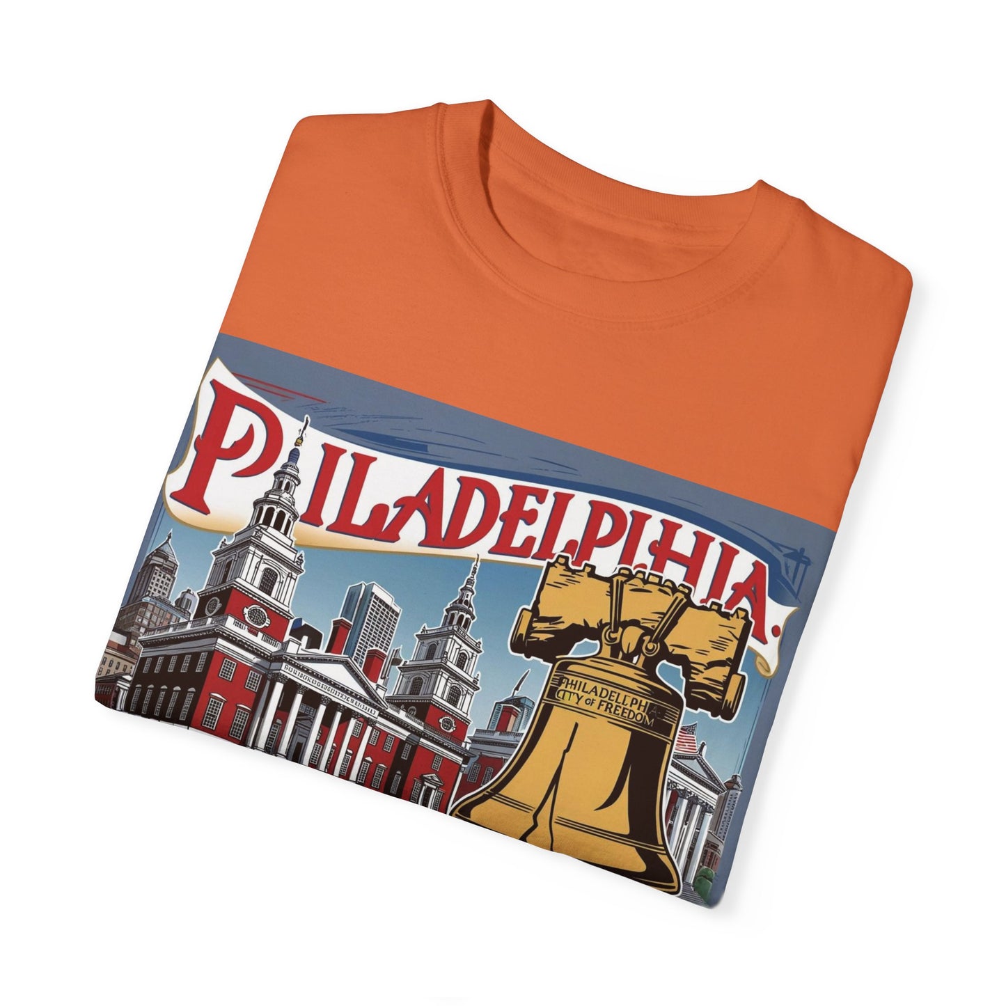 Philadelphia City of Freedom Unisex Garment-Dyed T-Shirt