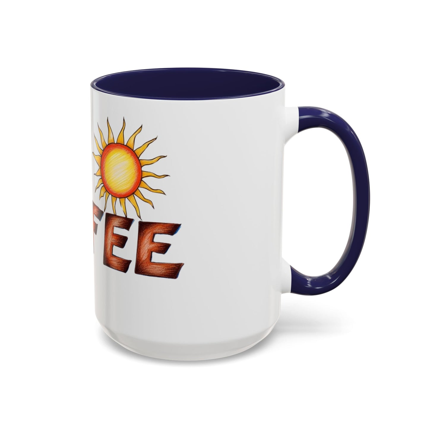 Sunny Coffee Accent Mug - 11oz & 15oz - Perfect Gift for Coffee Lovers