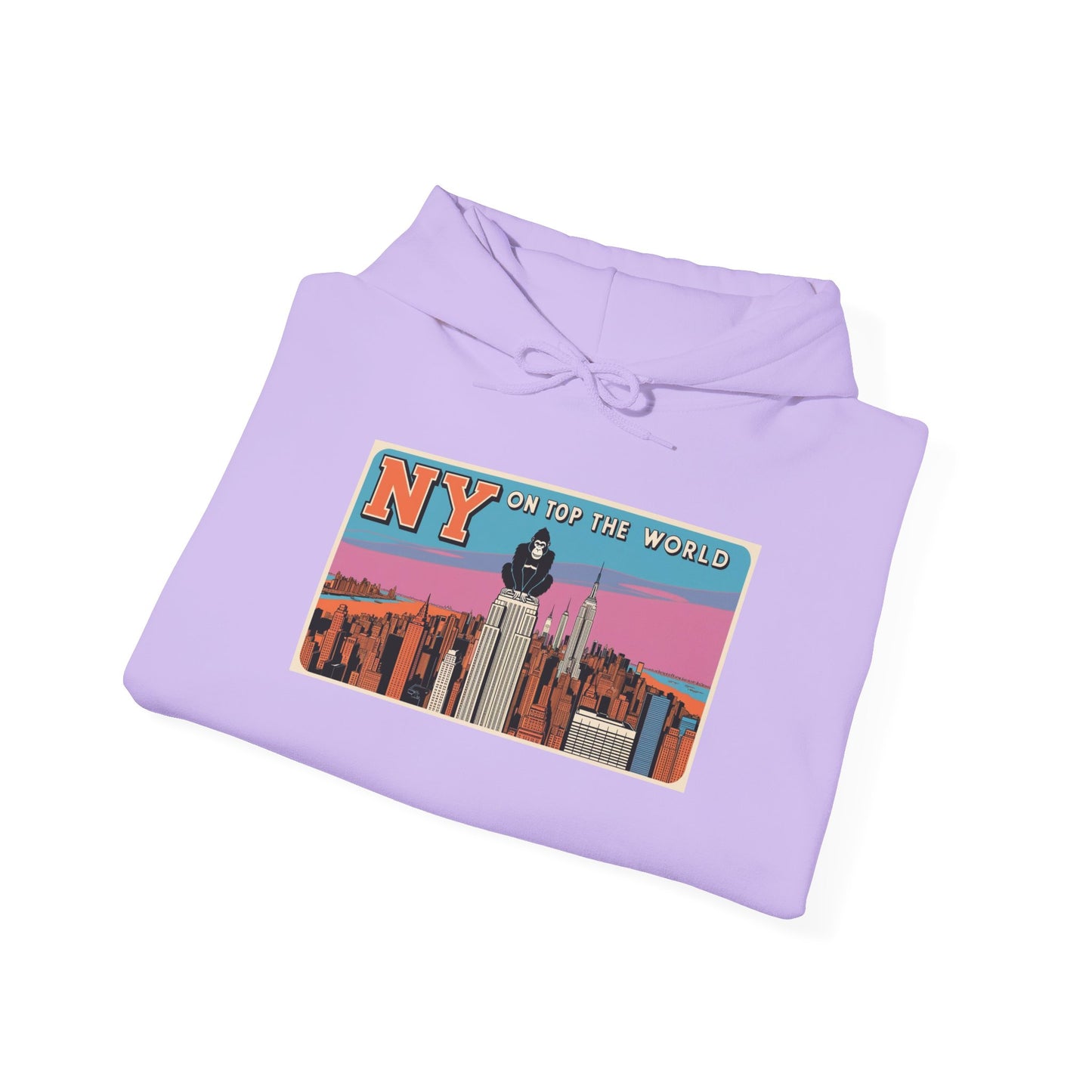 NY Skyline Unisex Heavy Blend™ Hoodie - Urban Style Sweatshirt