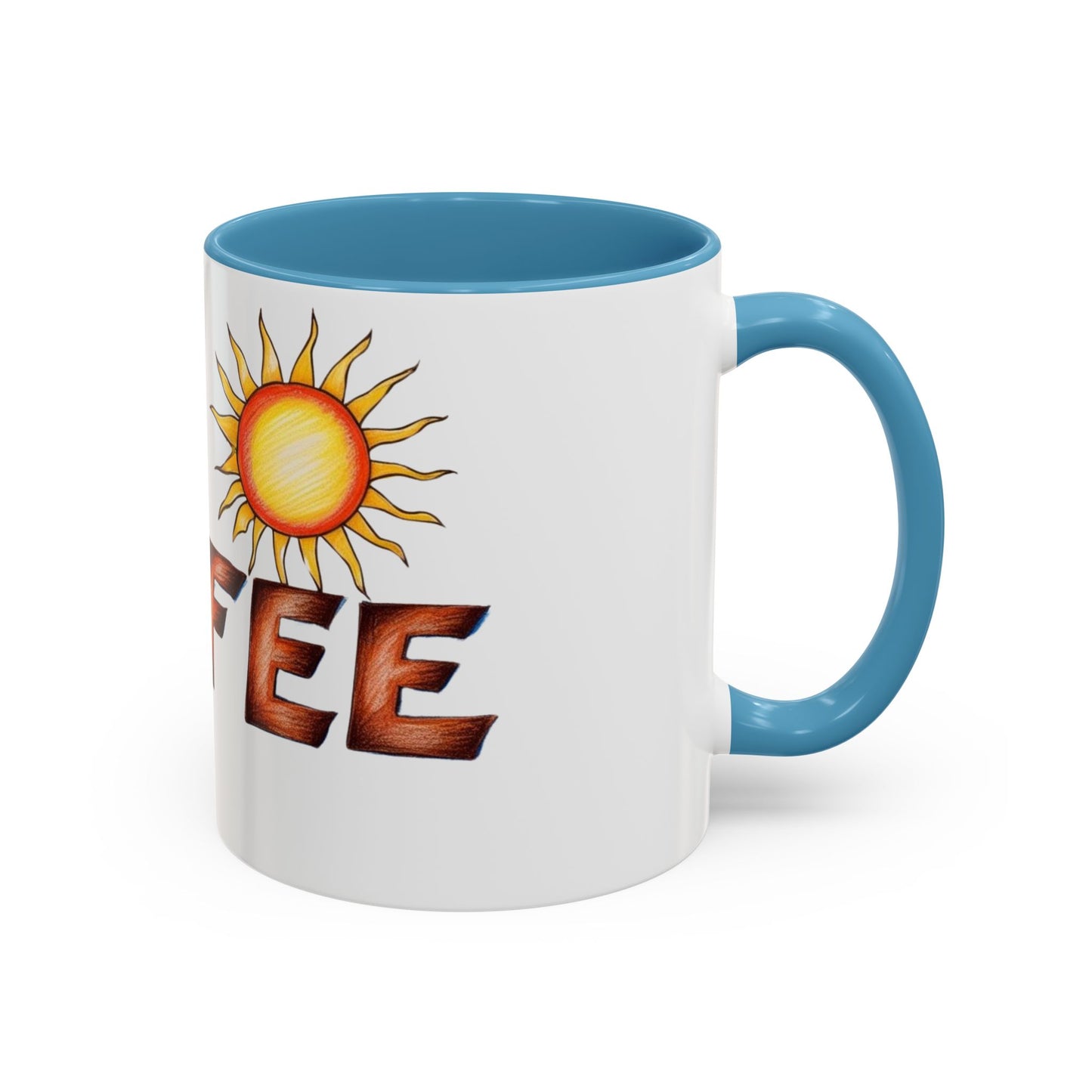 Sunny Coffee Accent Mug - 11oz & 15oz - Perfect Gift for Coffee Lovers