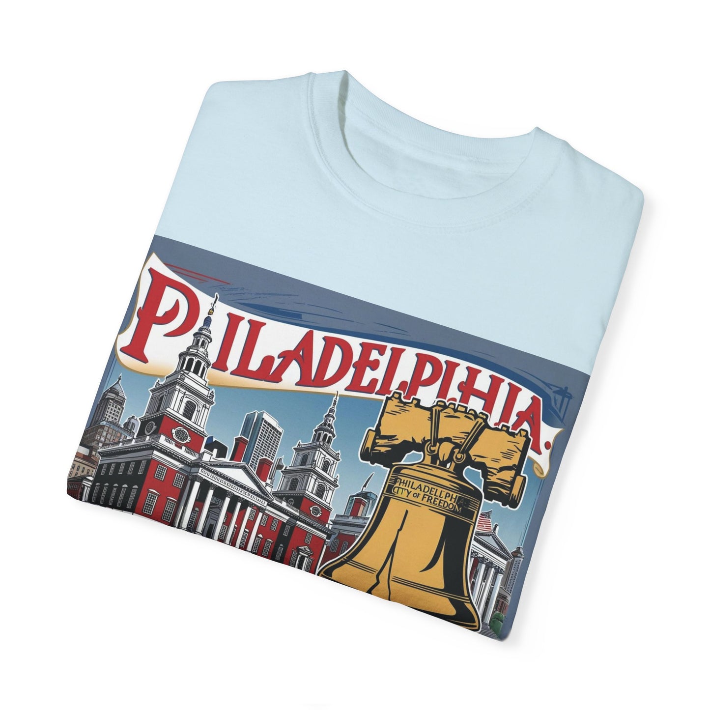 Philadelphia City of Freedom Unisex Garment-Dyed T-Shirt